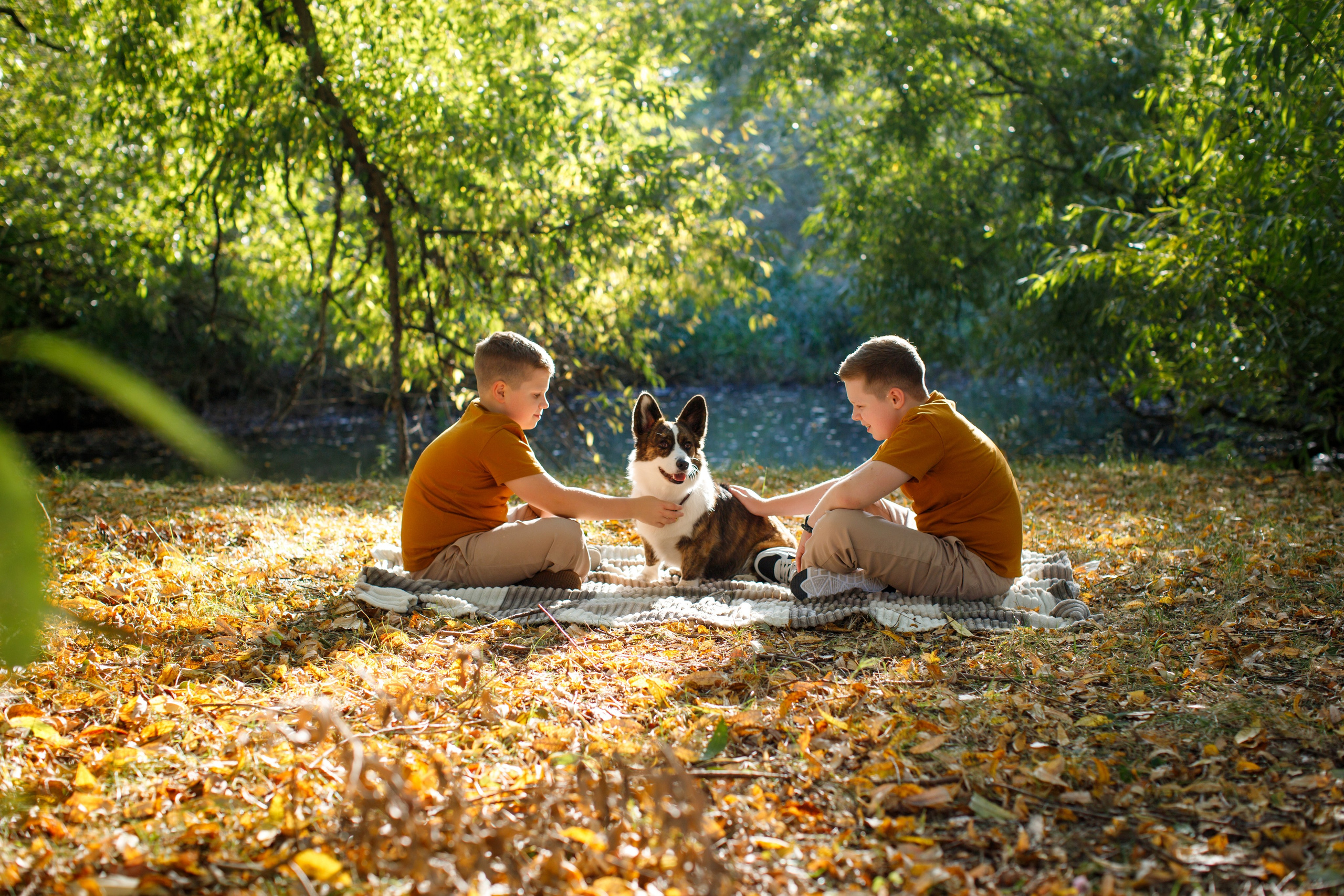На пикнике. Детский и семейный фотограф Мария Киселёва. Москва