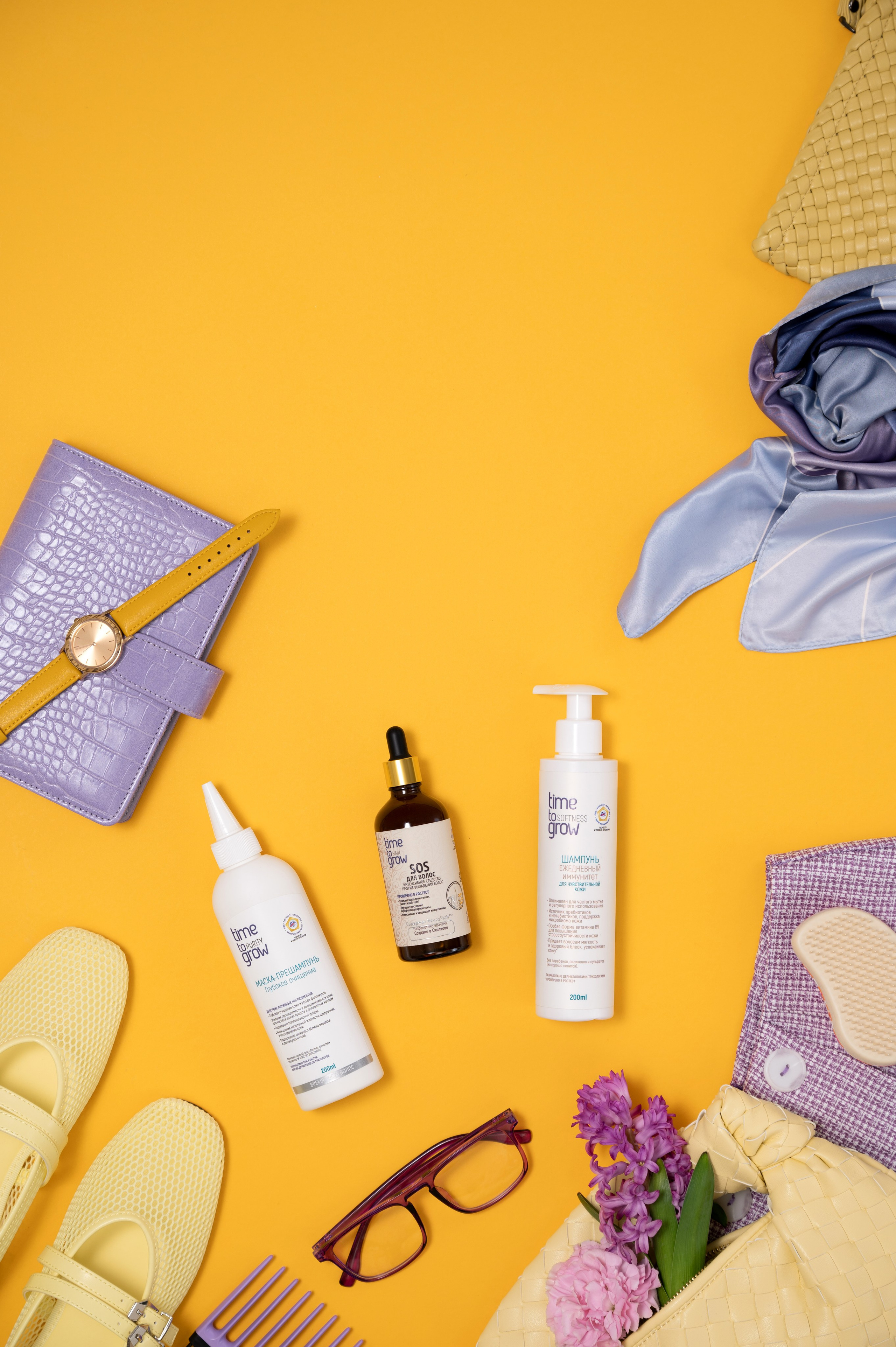 Time To Grow. Студия рекламной и предметной съемки товаров WELKO Studio