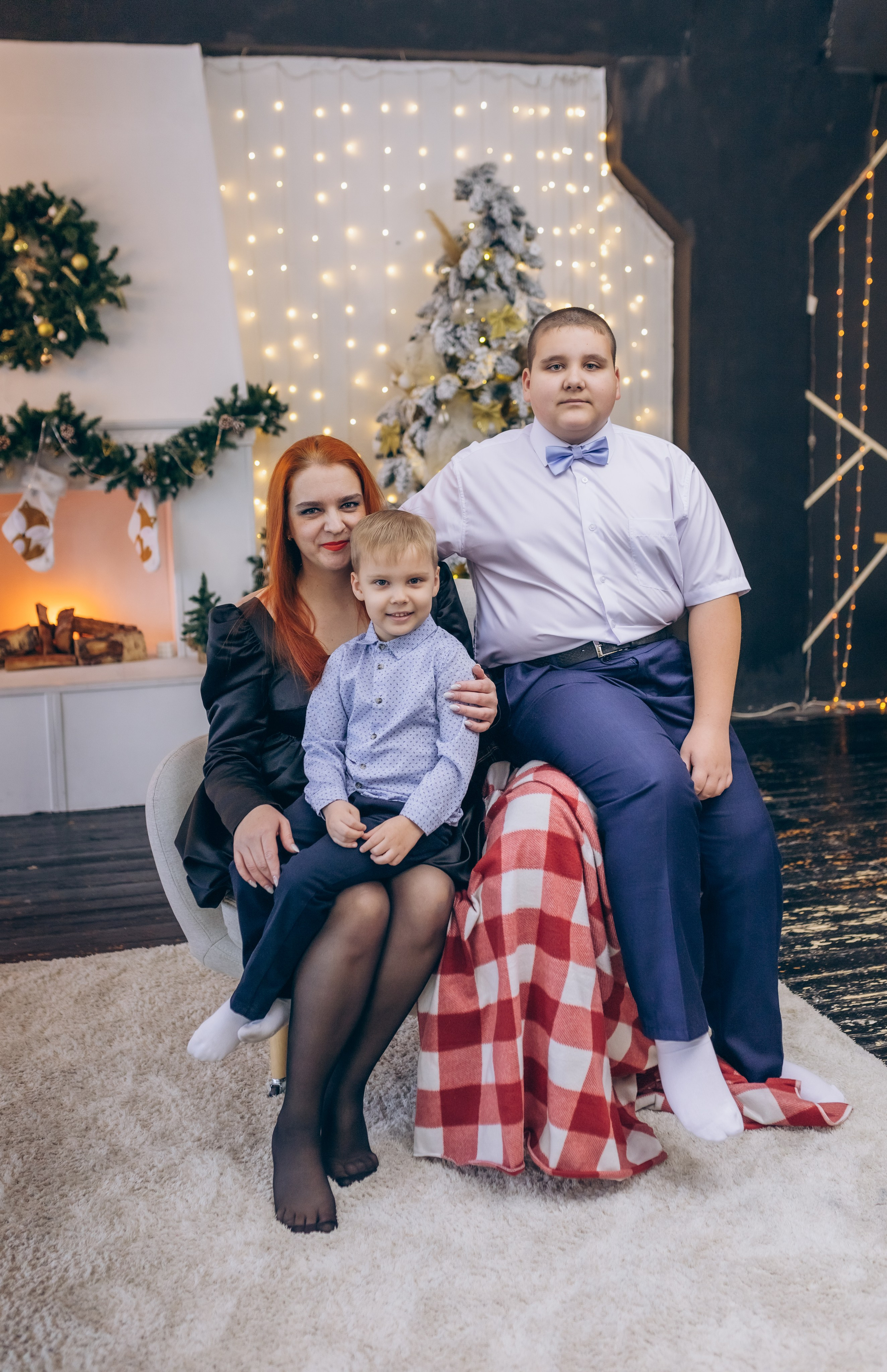 Новогодняя фотосессия для Марии. Семейный и детский фотограф Новокузнецк Евгения Лебеденко