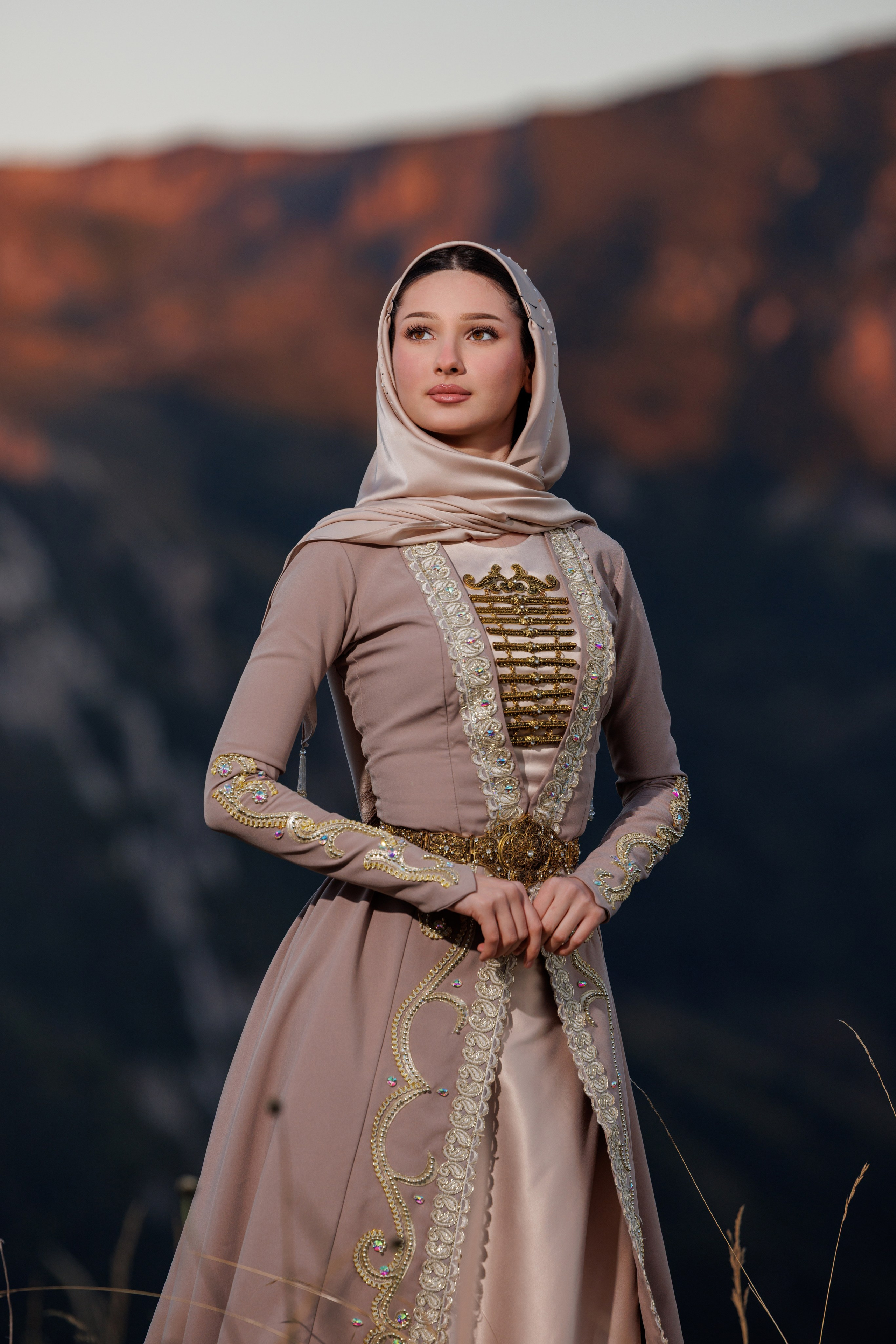 Фотосессия в Галанчоже с Анжелиной Дудаевой. Taysumoff