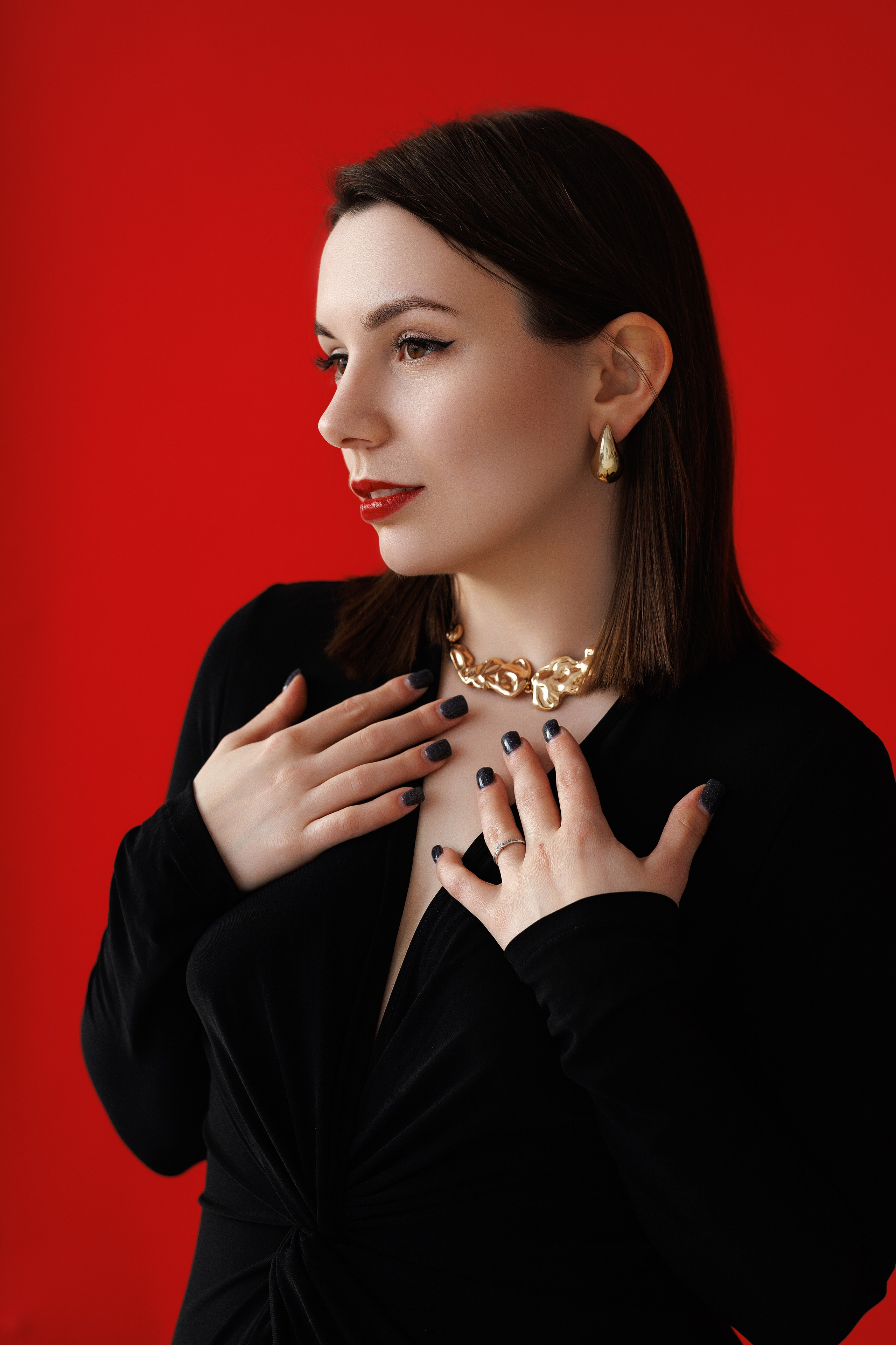 Женский портрет в студии. Фотограф Минск