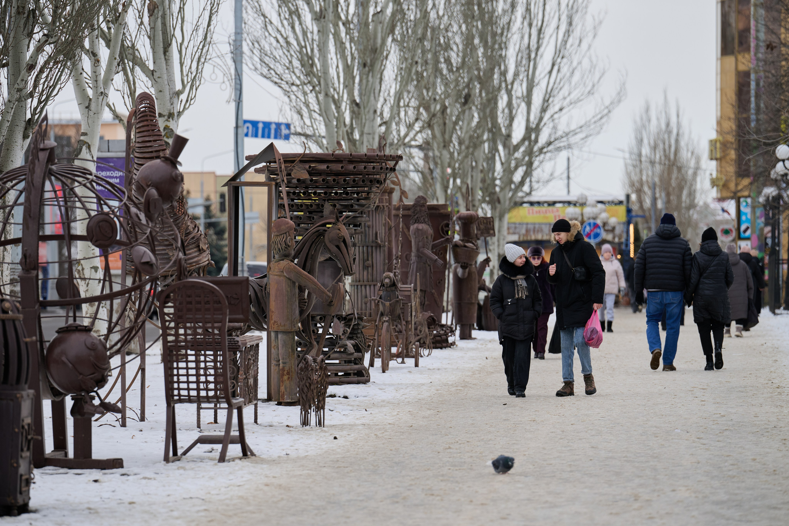 Луганск. Январь 2026. Фотограф Роман Адлер