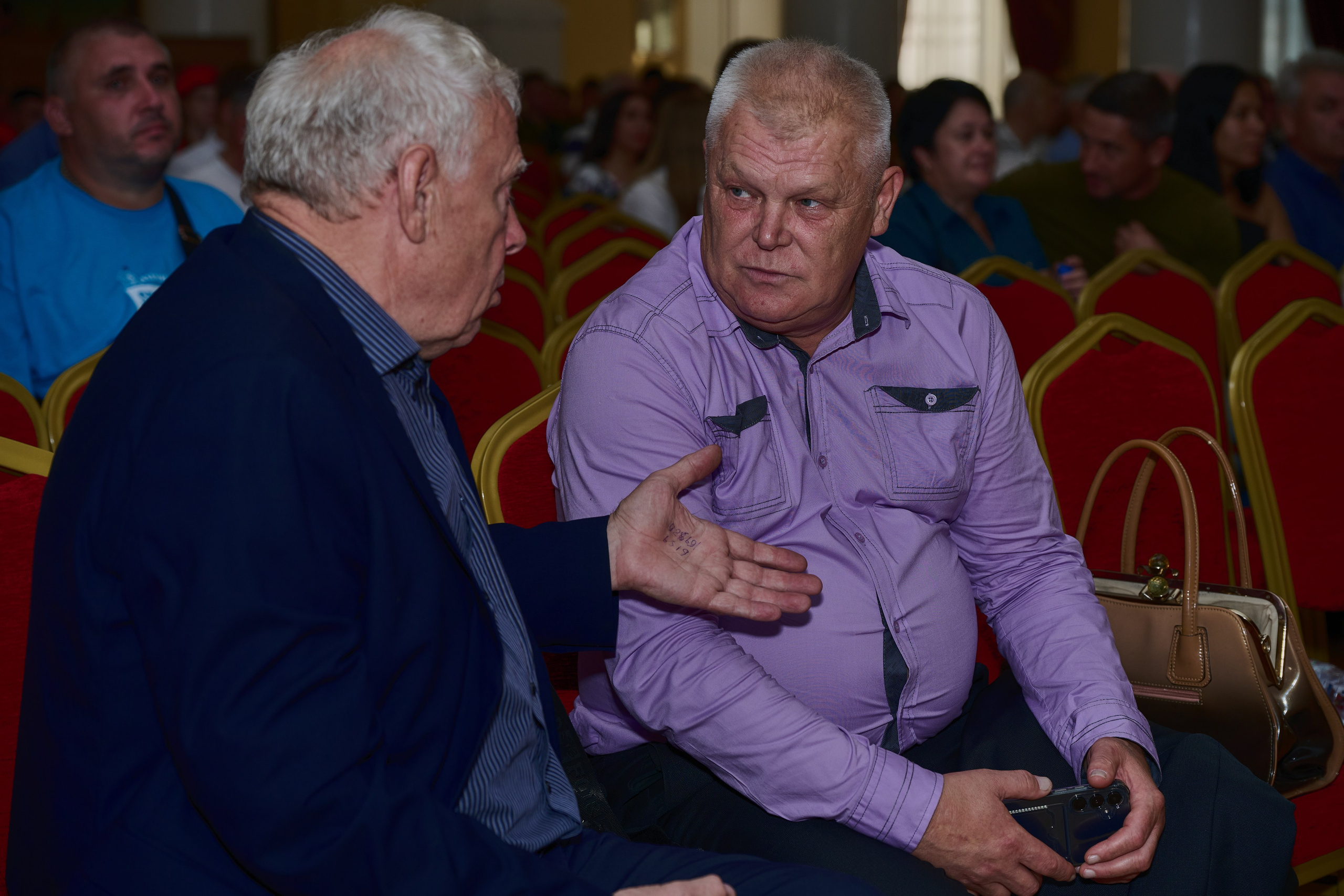 Церемония награждения медалями «Память Героев Отечества». Фотограф Роман Адлер