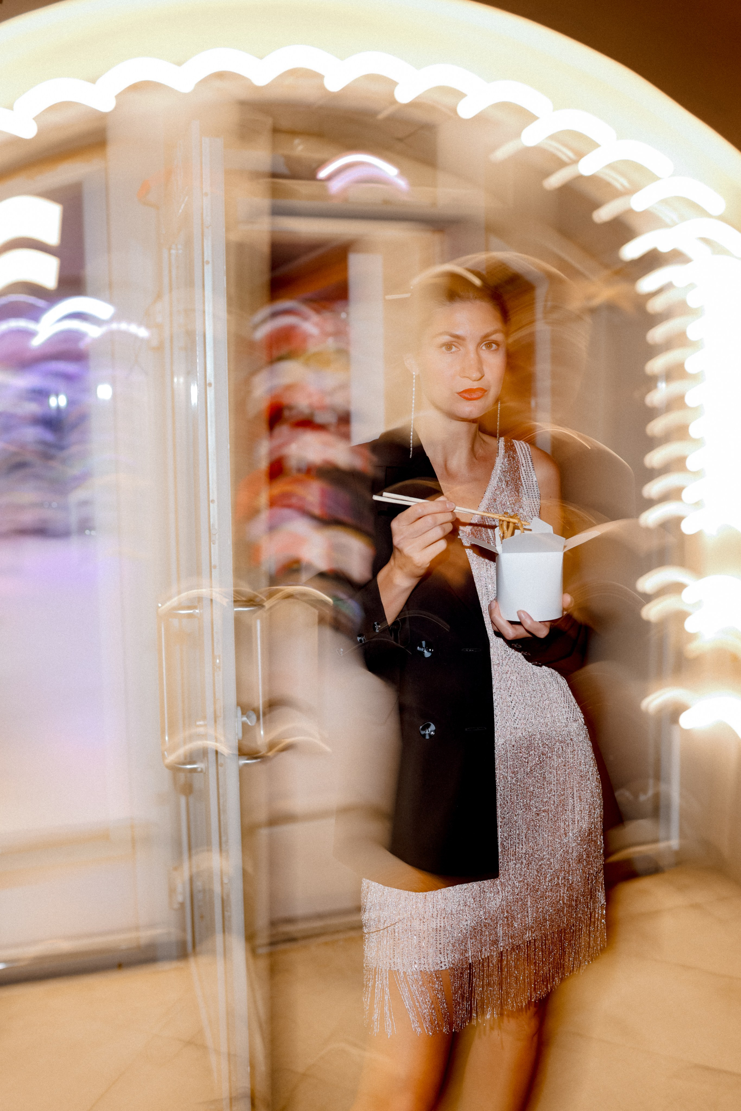 Фотосет в лапшичной. Женский фотограф в Москве Ксения Казакова