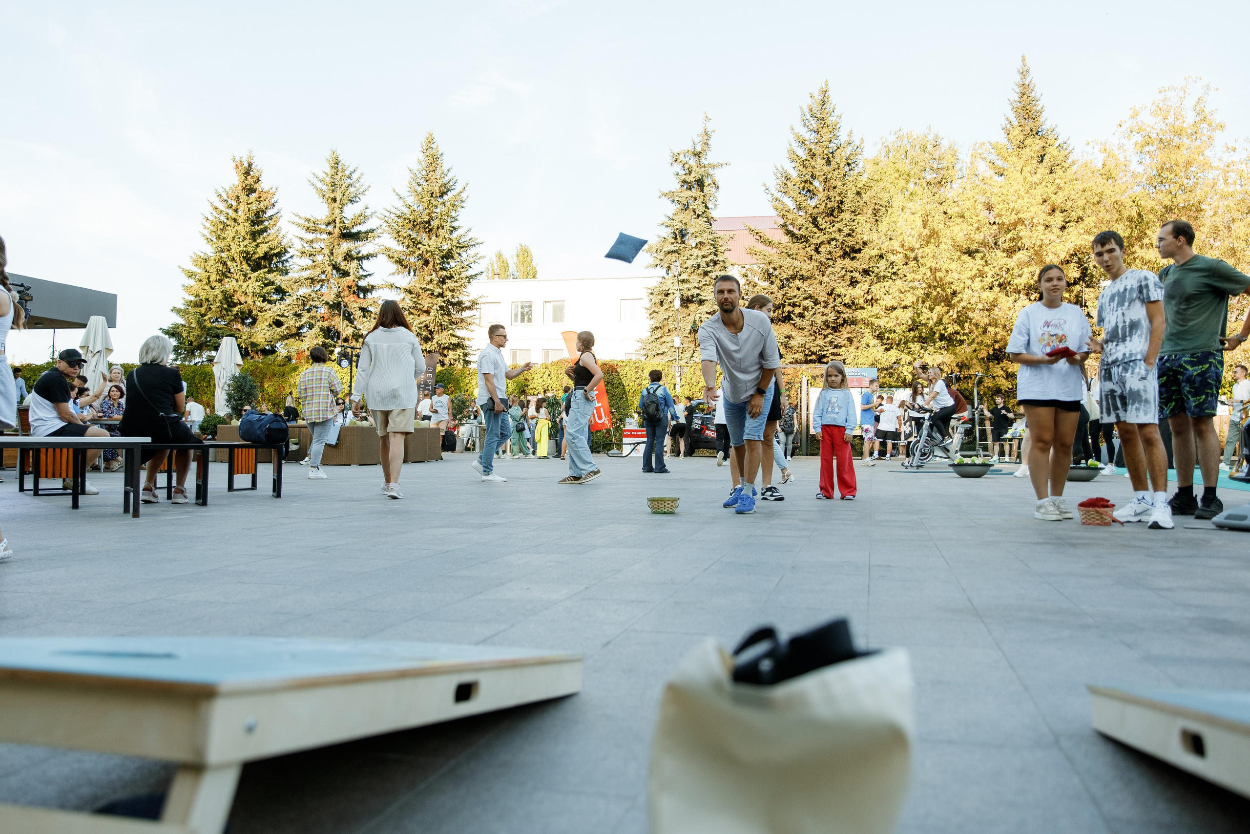 День фитнеса в СК "Сокол". Фотограф Илья Чудин в Саратове