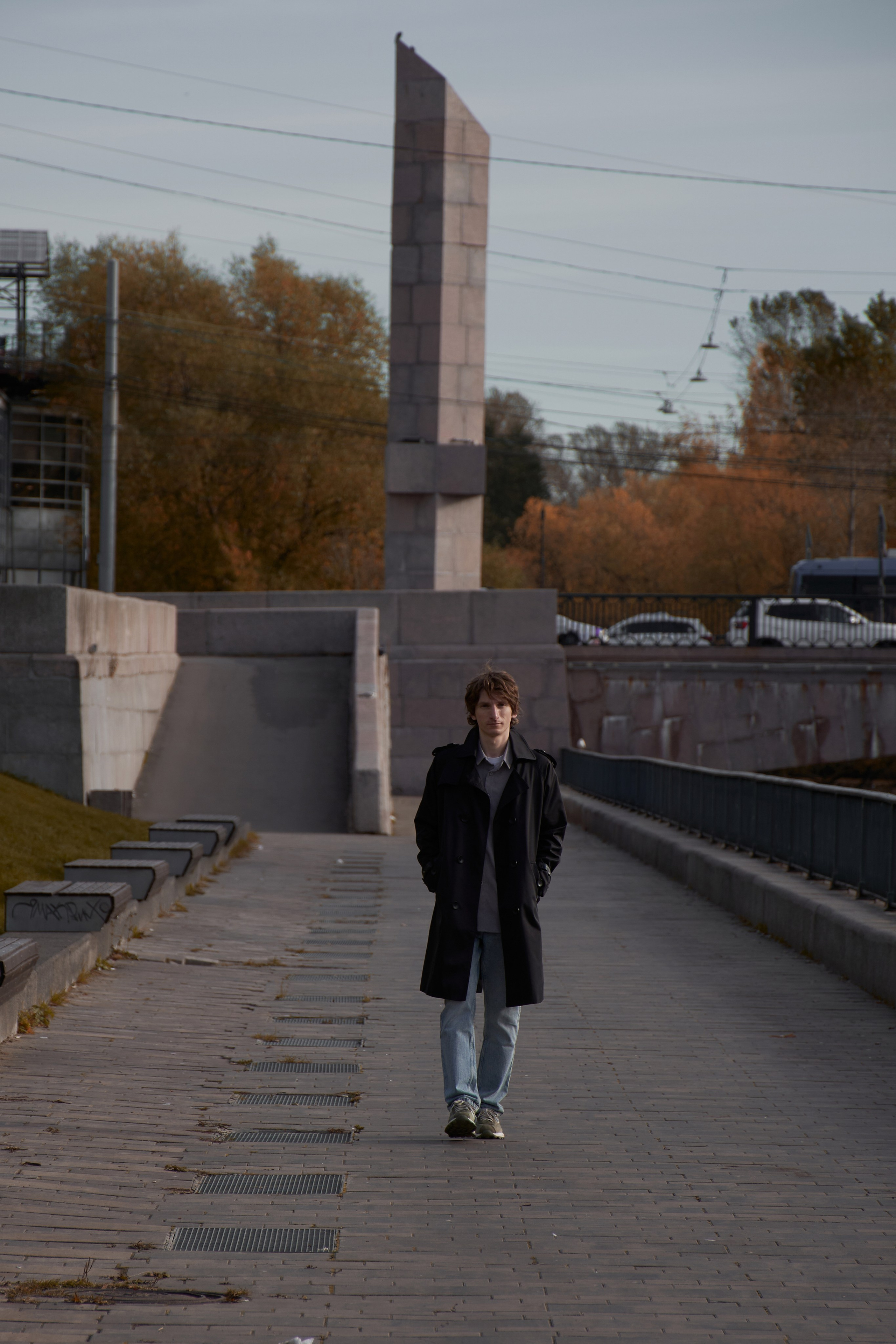 Стрит фотосессия на Смоленской набережной в Петербурге | Дмитрий. Сергей Ильин | Фотограф