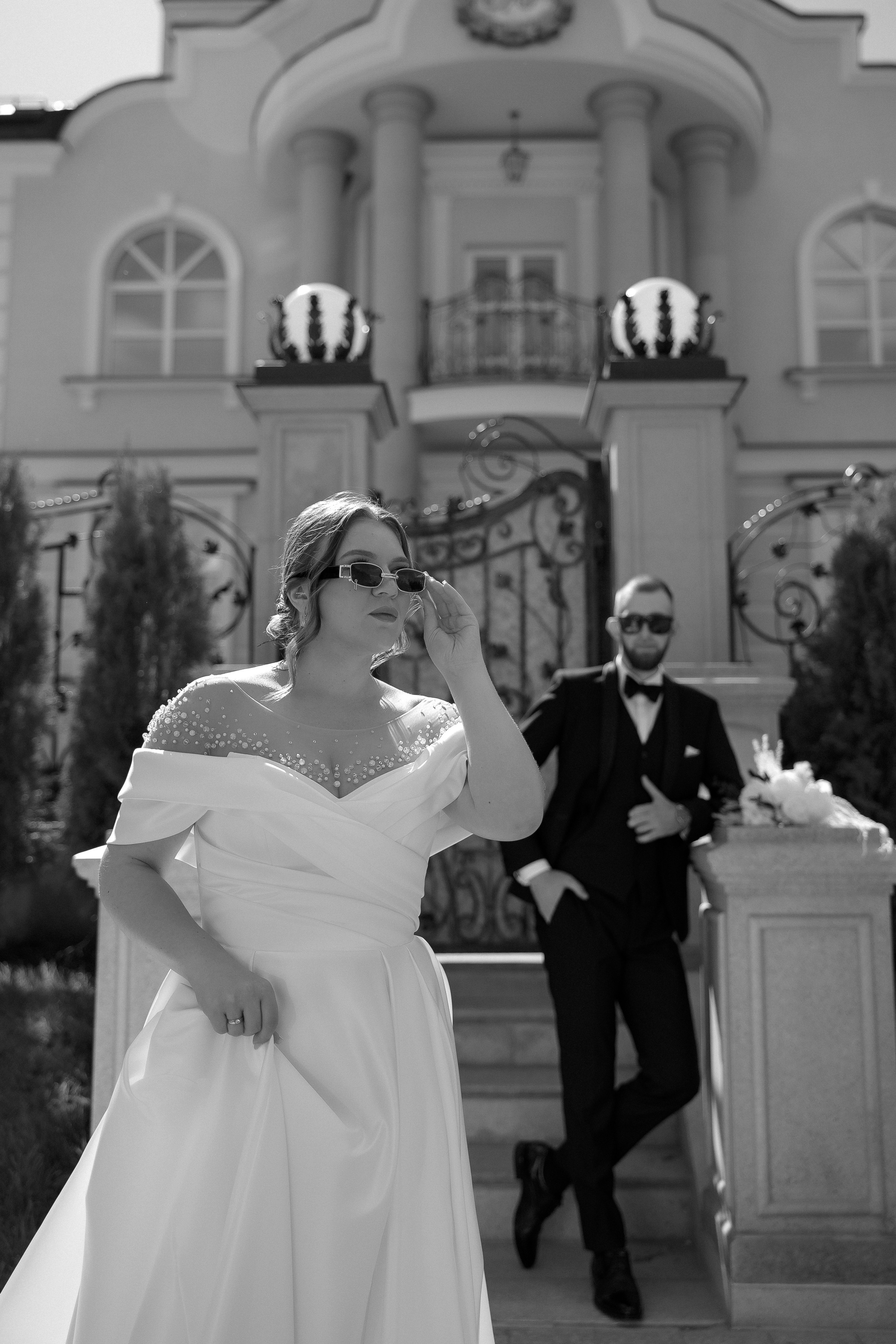 Black and white wedding. Организация свадеб тюмень