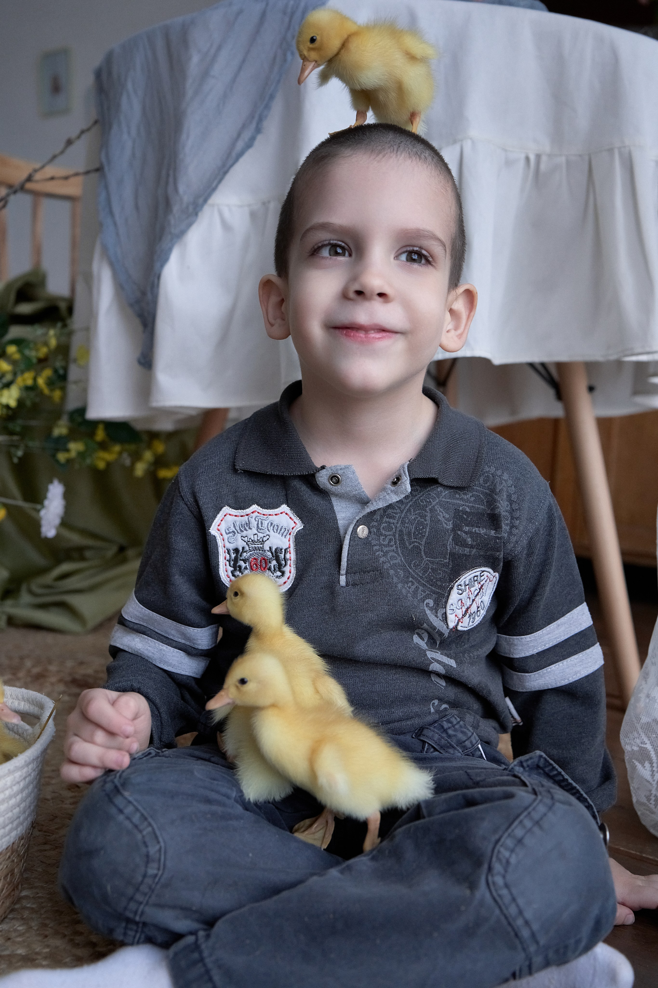 Пасхальная фотосессия с животными в Краснодаре