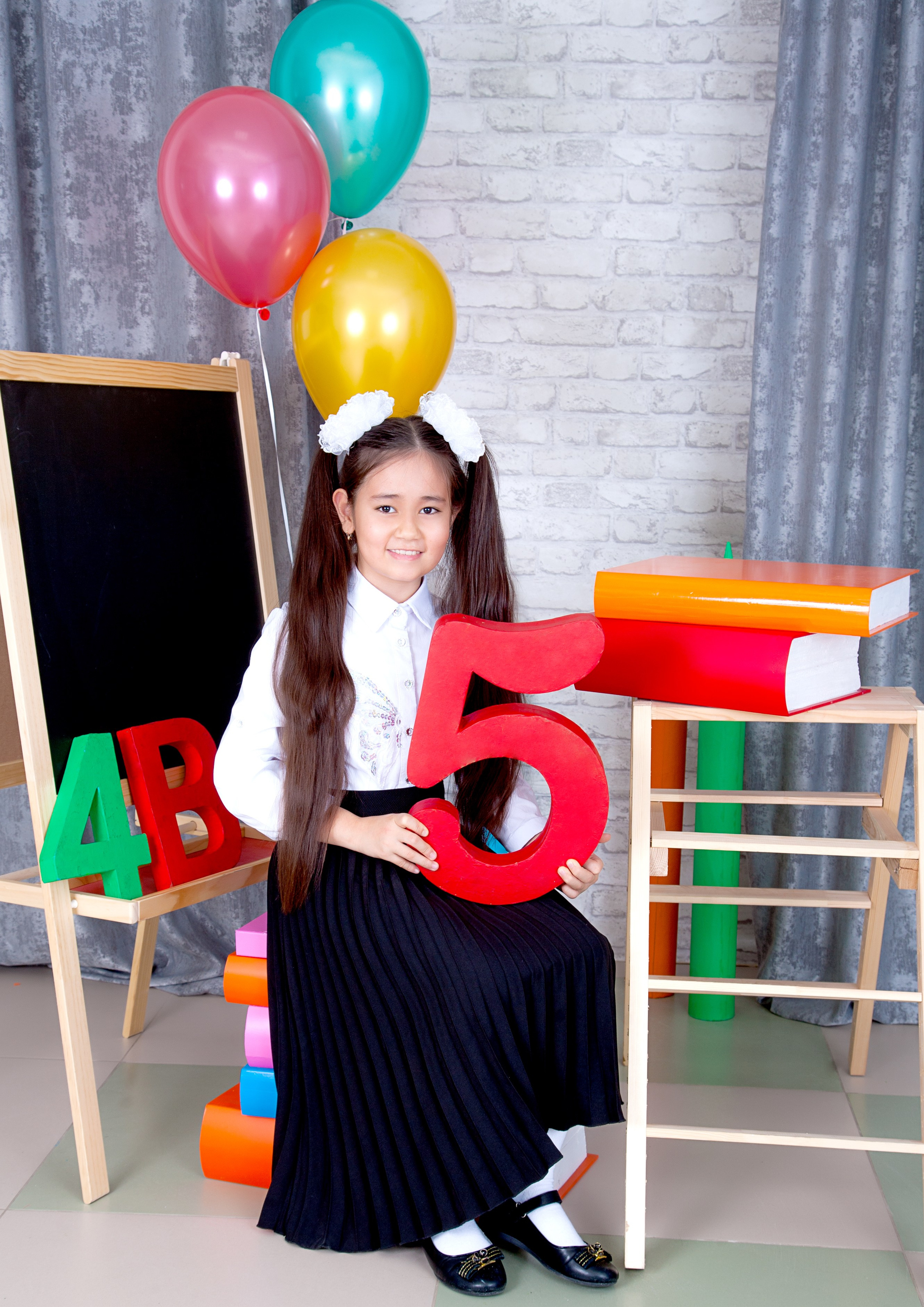 Портреты с декорациями. Детская выездная фотостудия