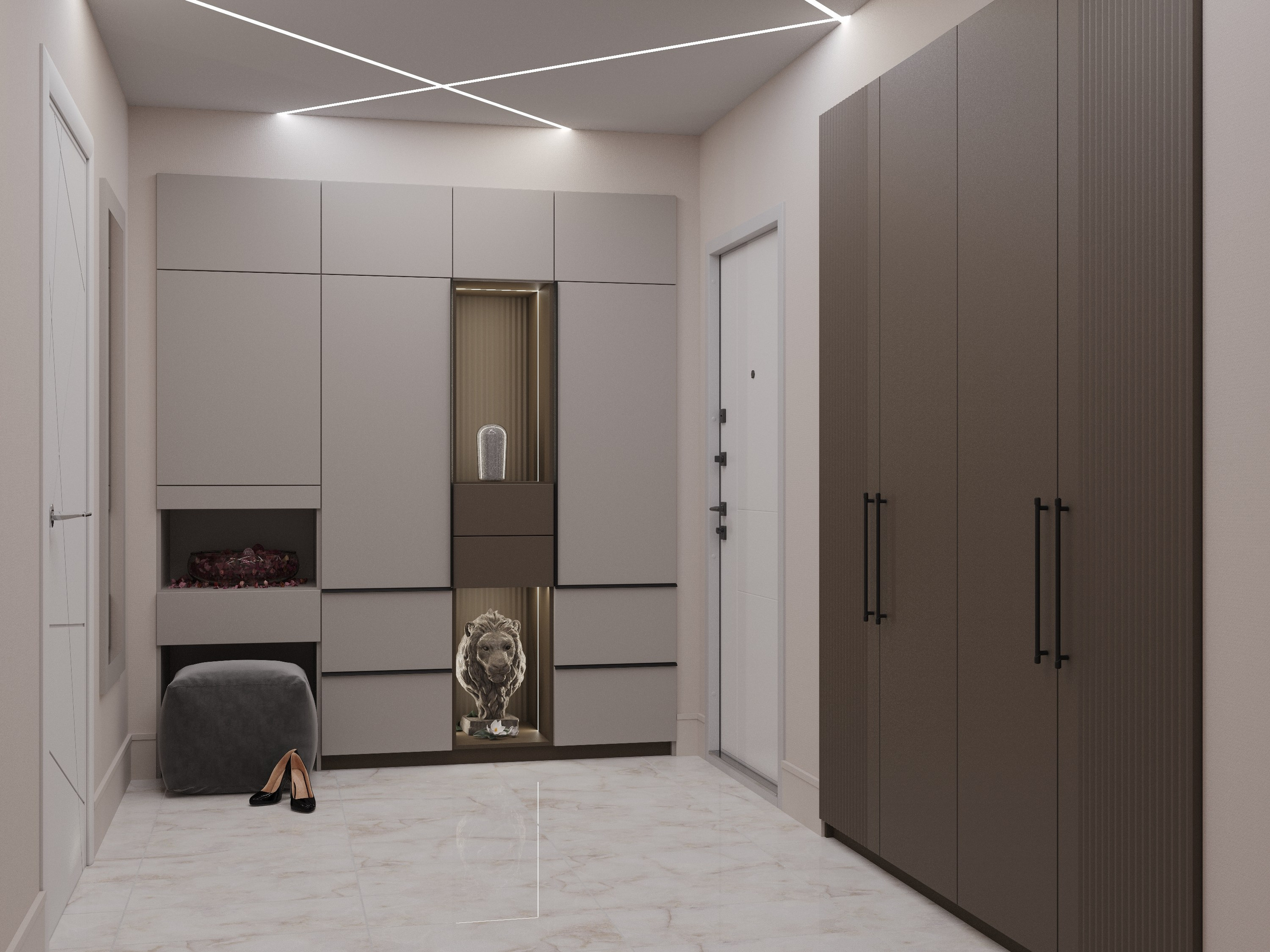 Визуализация шкафы/гардеробные. Главная