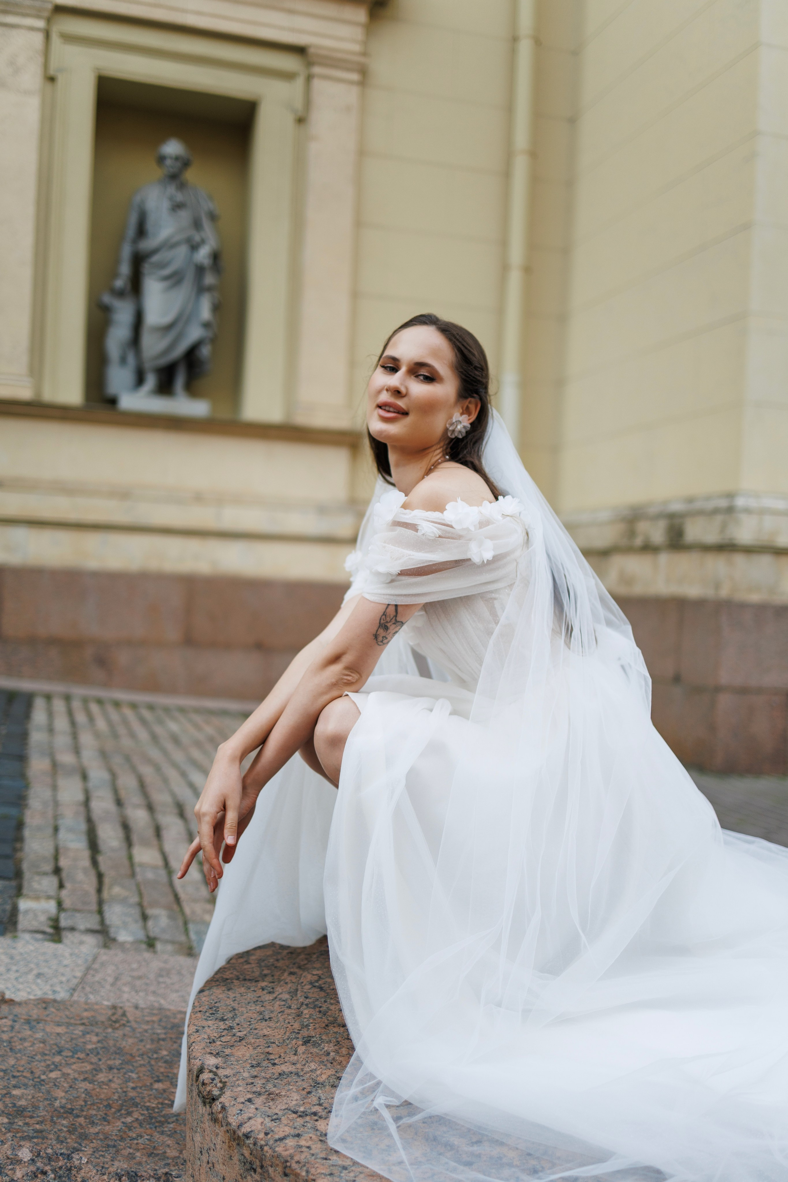Руслан и Виолетта — Исаакий, Зимняя канавка. Боженова Елена фотограф Санкт-Петербург