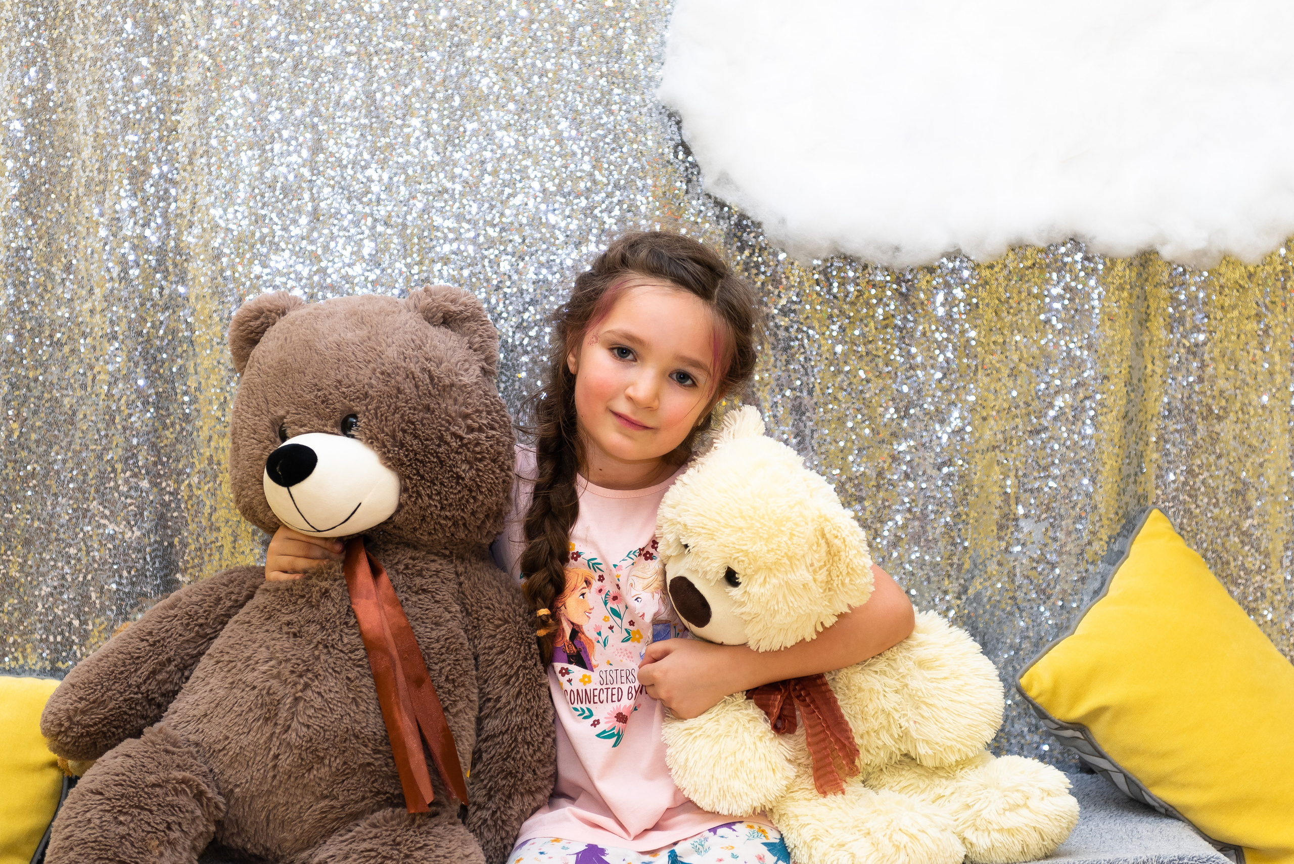 Пижамная вечеринка в игровом центре. Репортажный фотограф в Москве Alena Sfotkaet