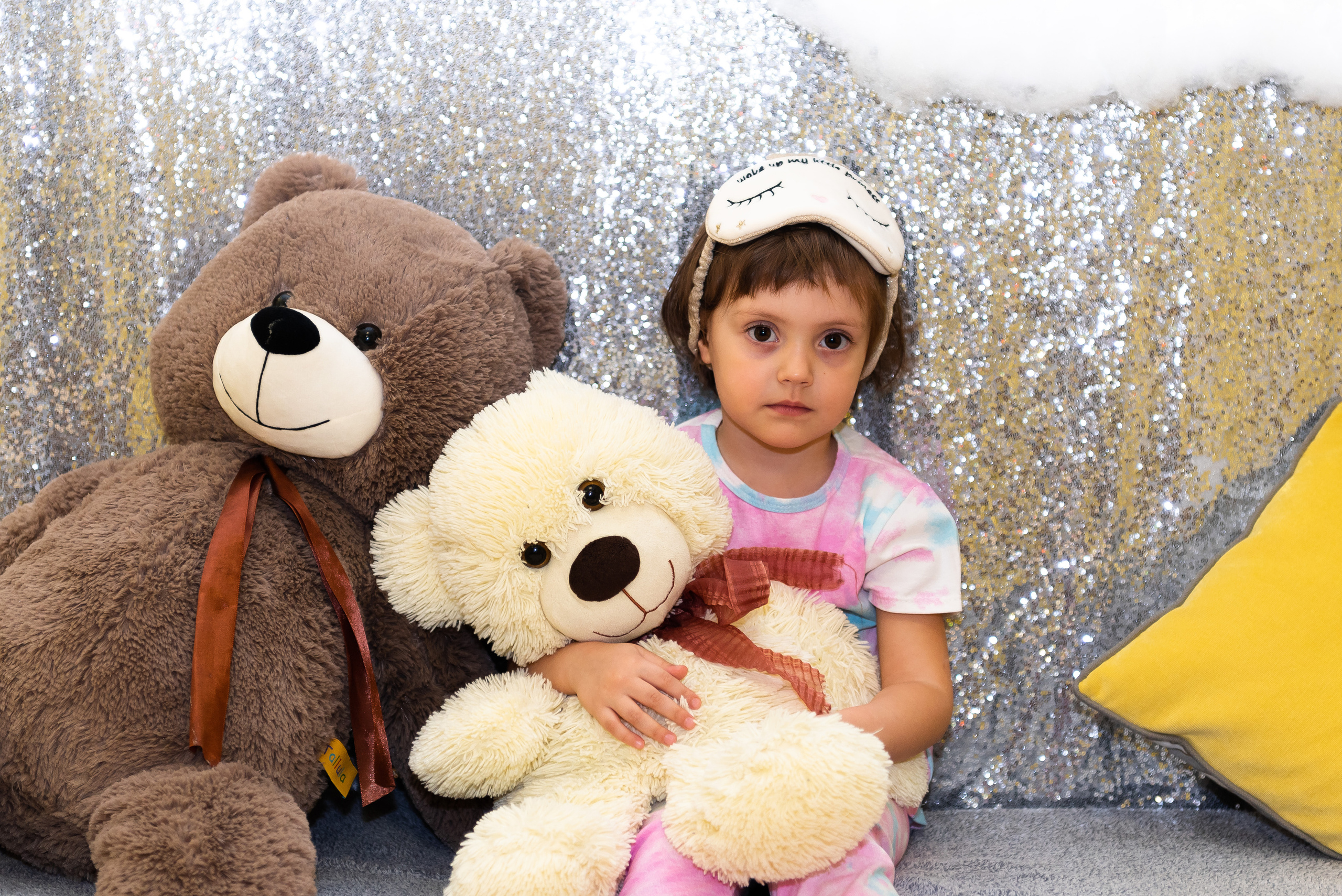 Пижамная вечеринка в игровом центре. Репортажный фотограф в Москве Alena Sfotkaet