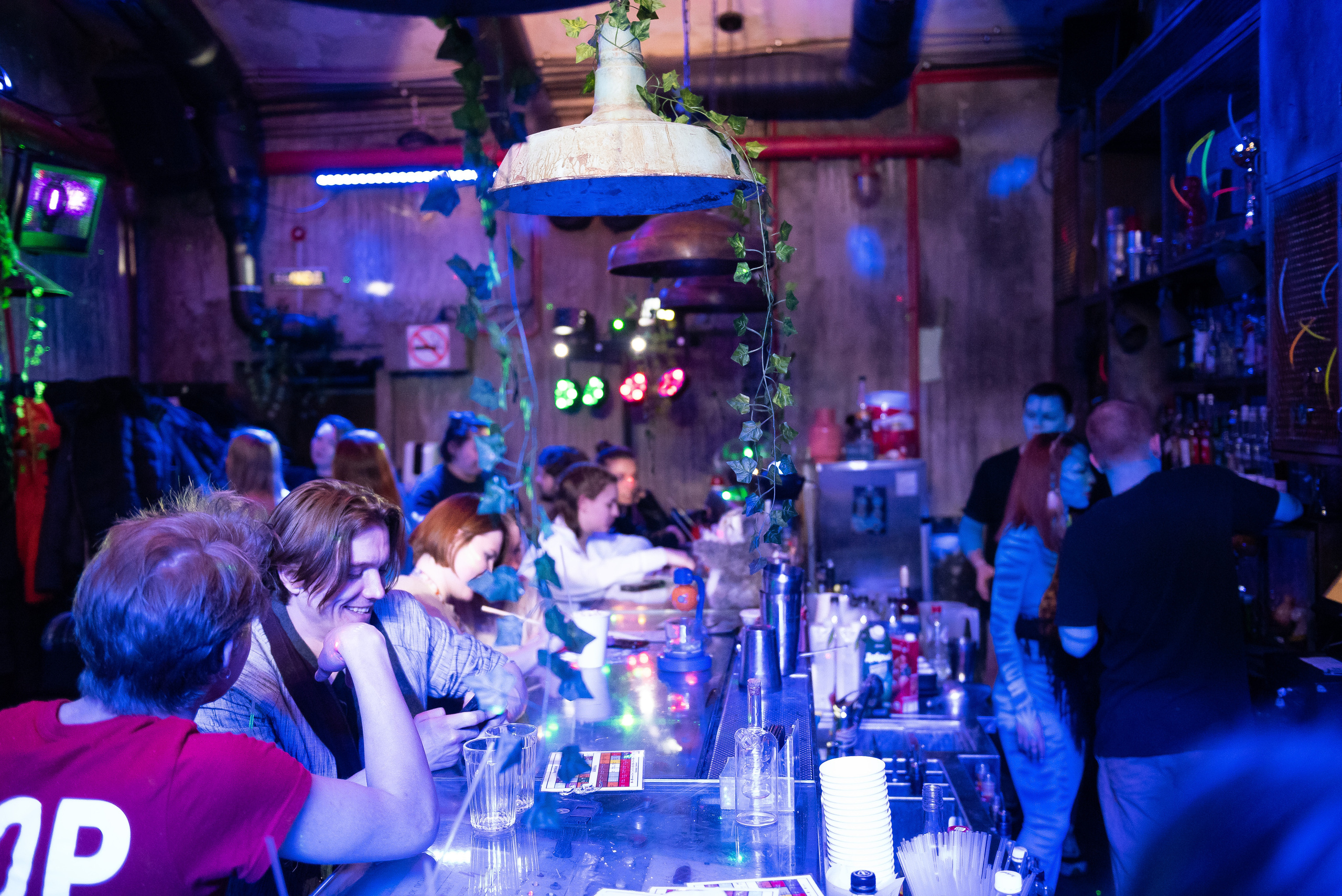 Аватар-вечеринка в баре. Репортажный фотограф в Москве Alena Sfotkaet