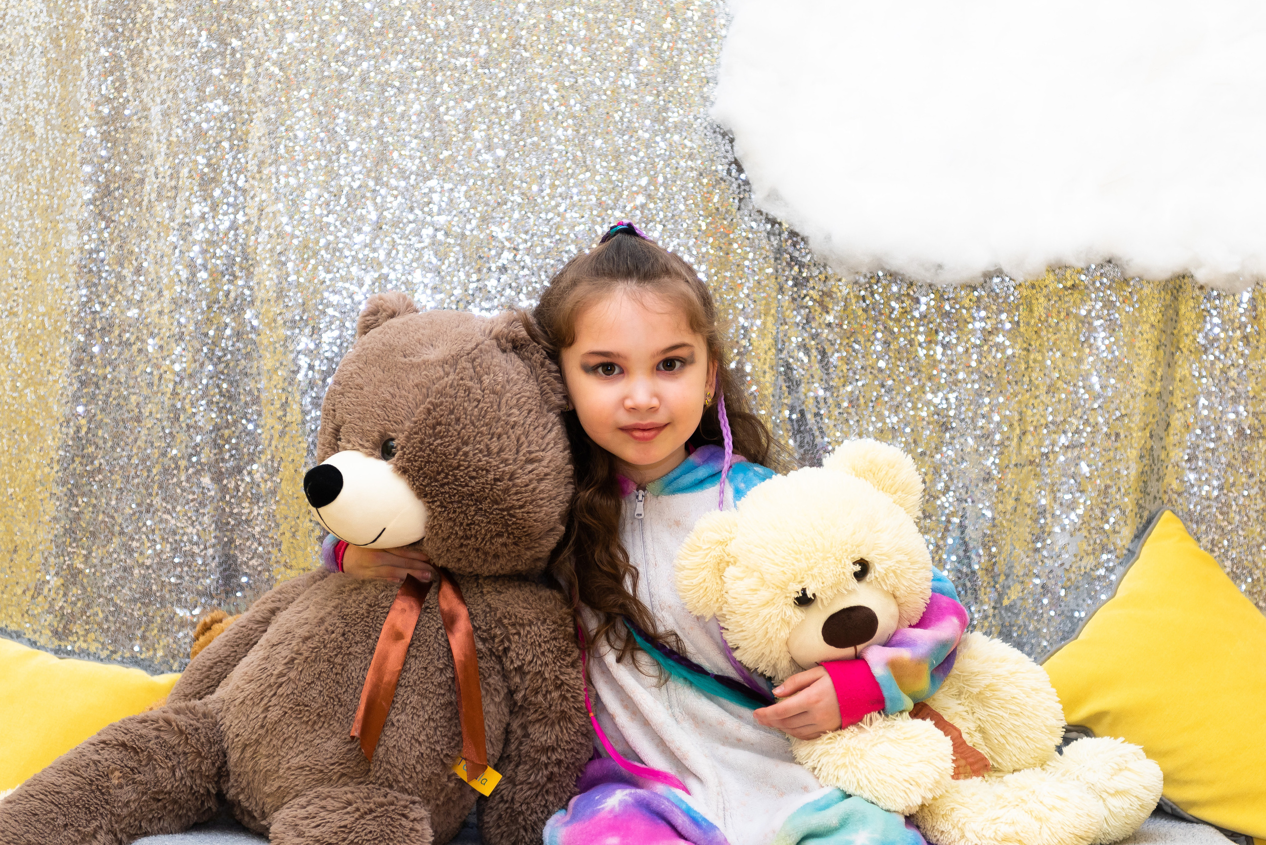 Пижамная вечеринка в игровом центре. Репортажный фотограф в Москве Alena Sfotkaet