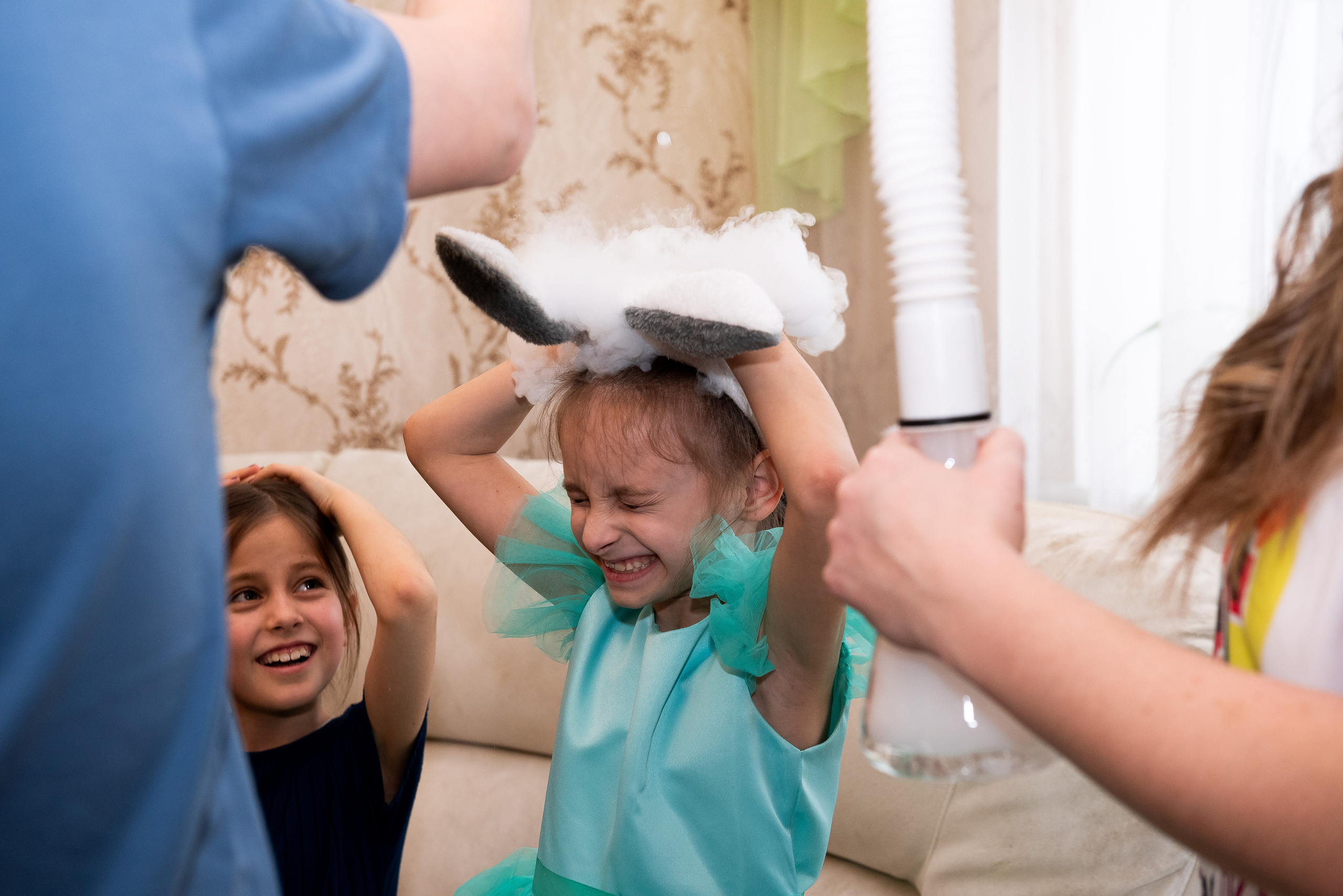 ДР Катюши дома. Репортажный фотограф в Москве Alena Sfotkaet