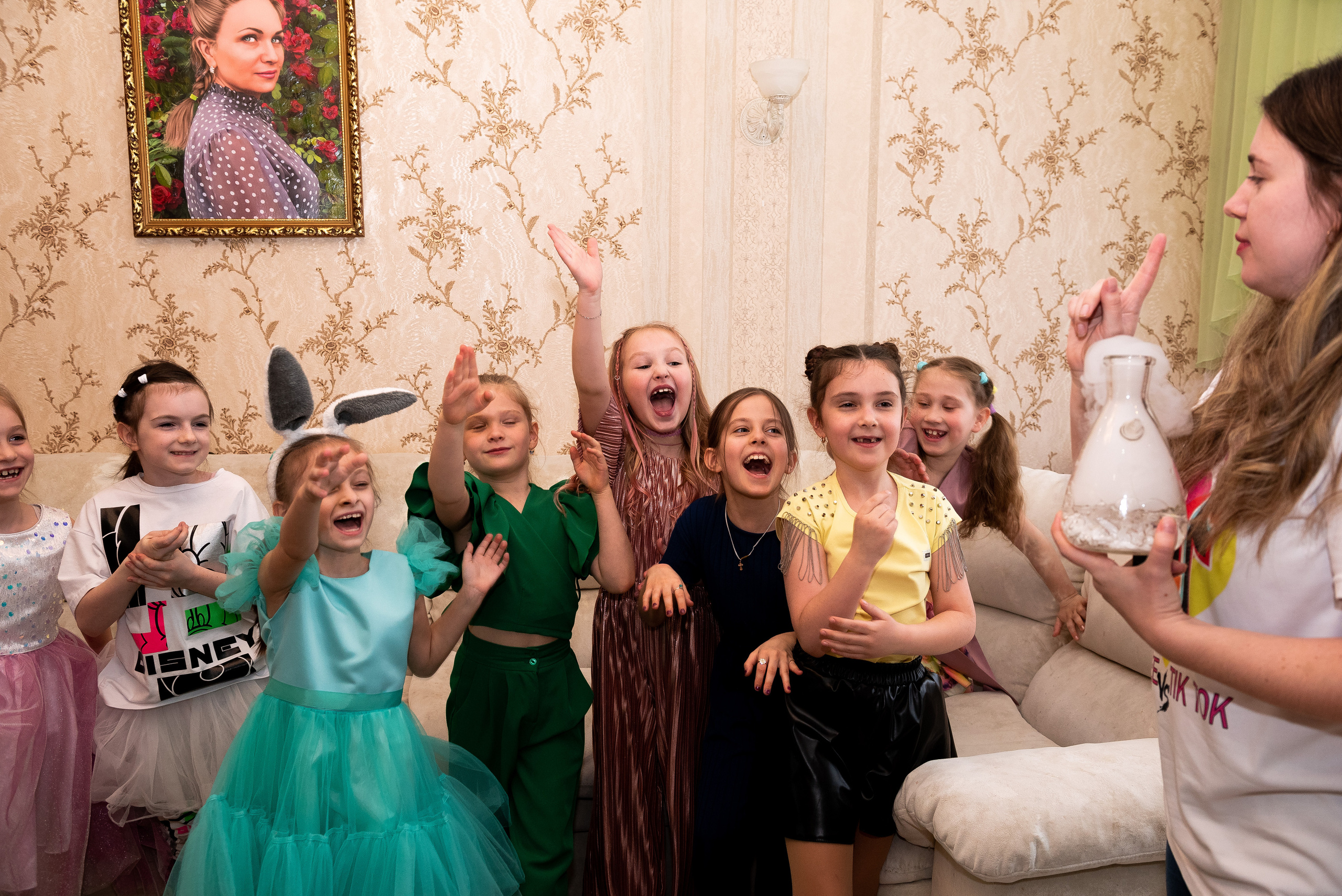 ДР Катюши дома. Репортажный фотограф в Москве Alena Sfotkaet