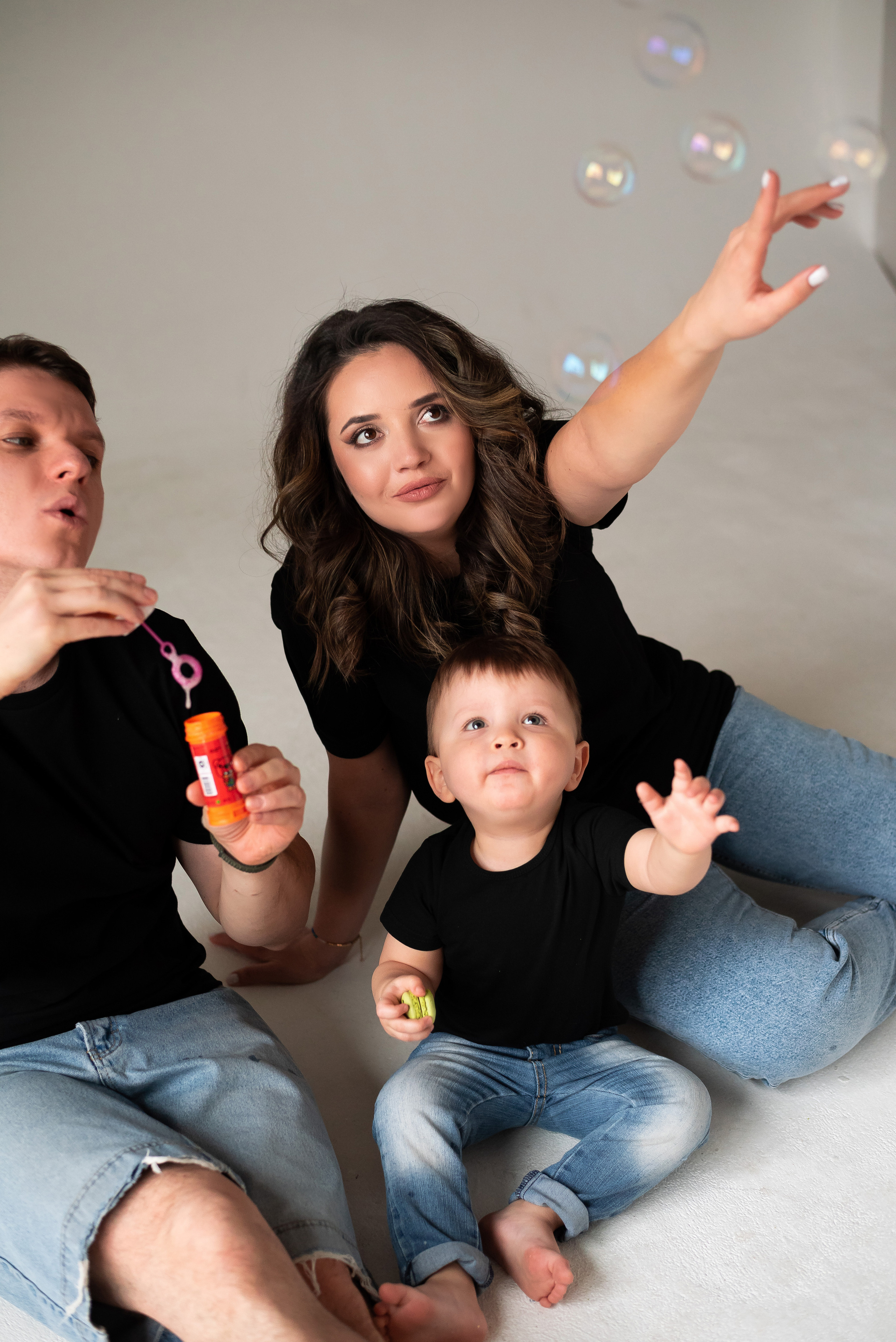 Семья Тарабриных. Репортажный фотограф в Москве Alena Sfotkaet