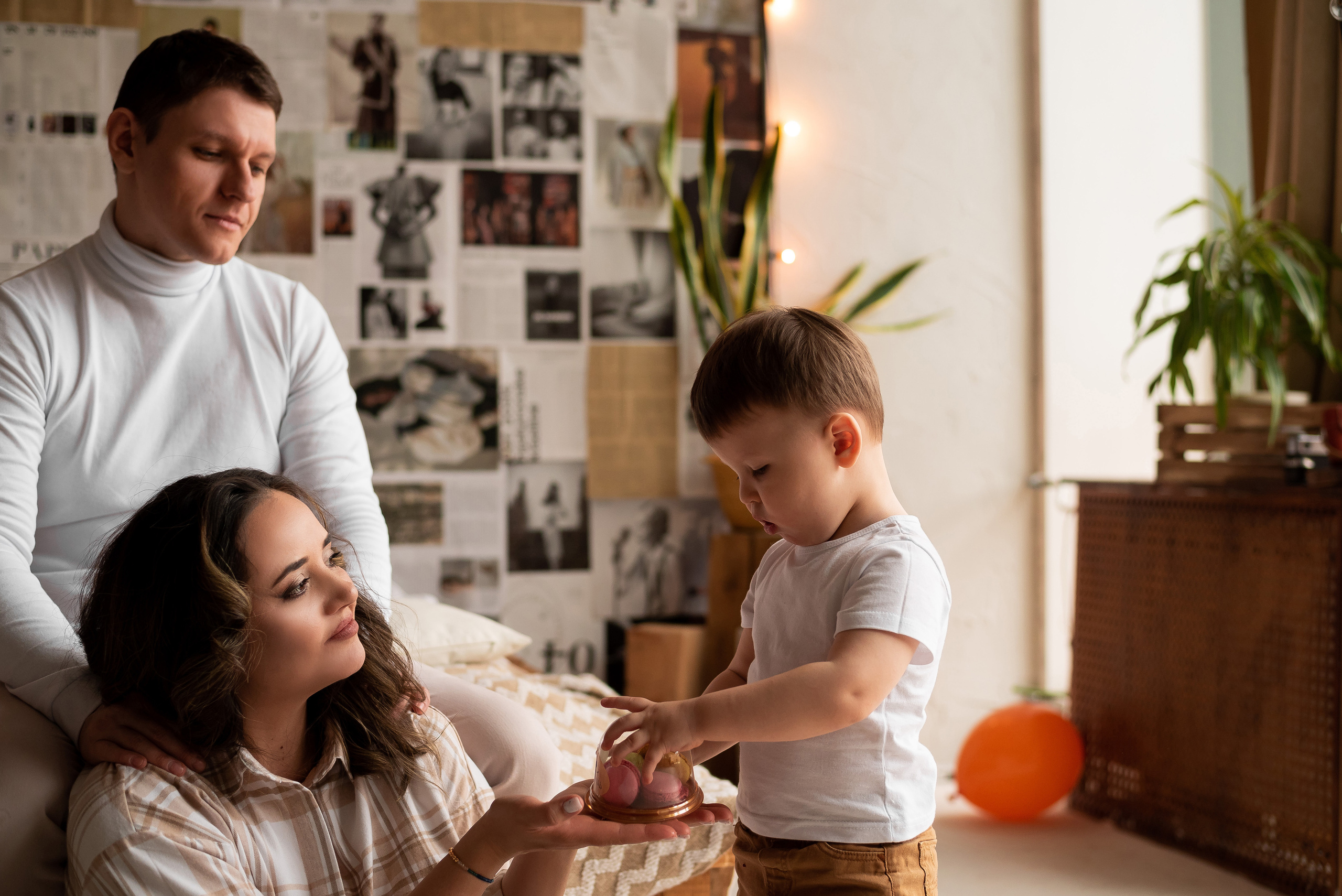 Семья Тарабриных. Репортажный фотограф в Москве Alena Sfotkaet