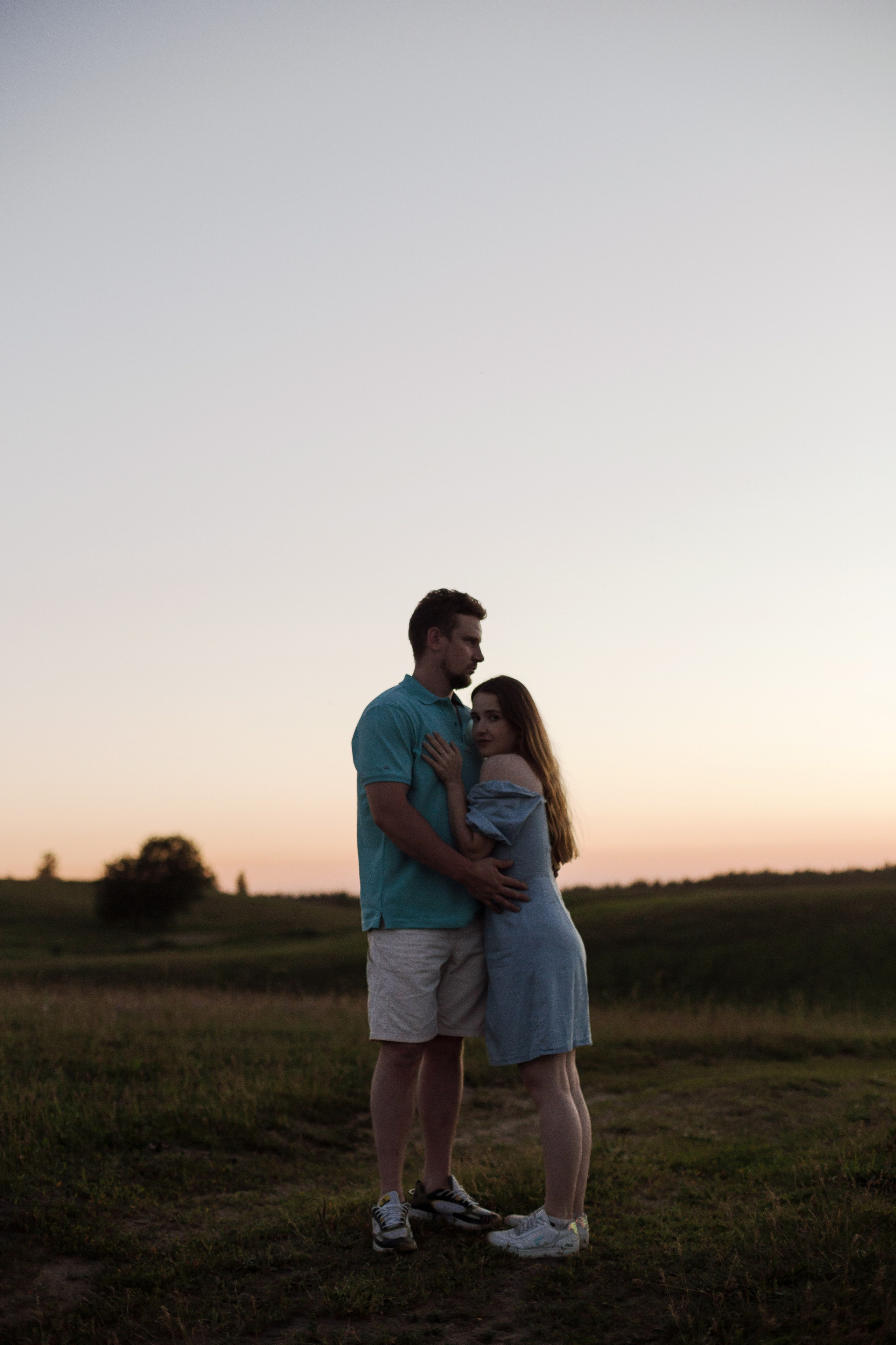 Колтушские высоты — Марина и Сергей. Портретный фотограф в Санкт-Петербурге Элина Ситникова