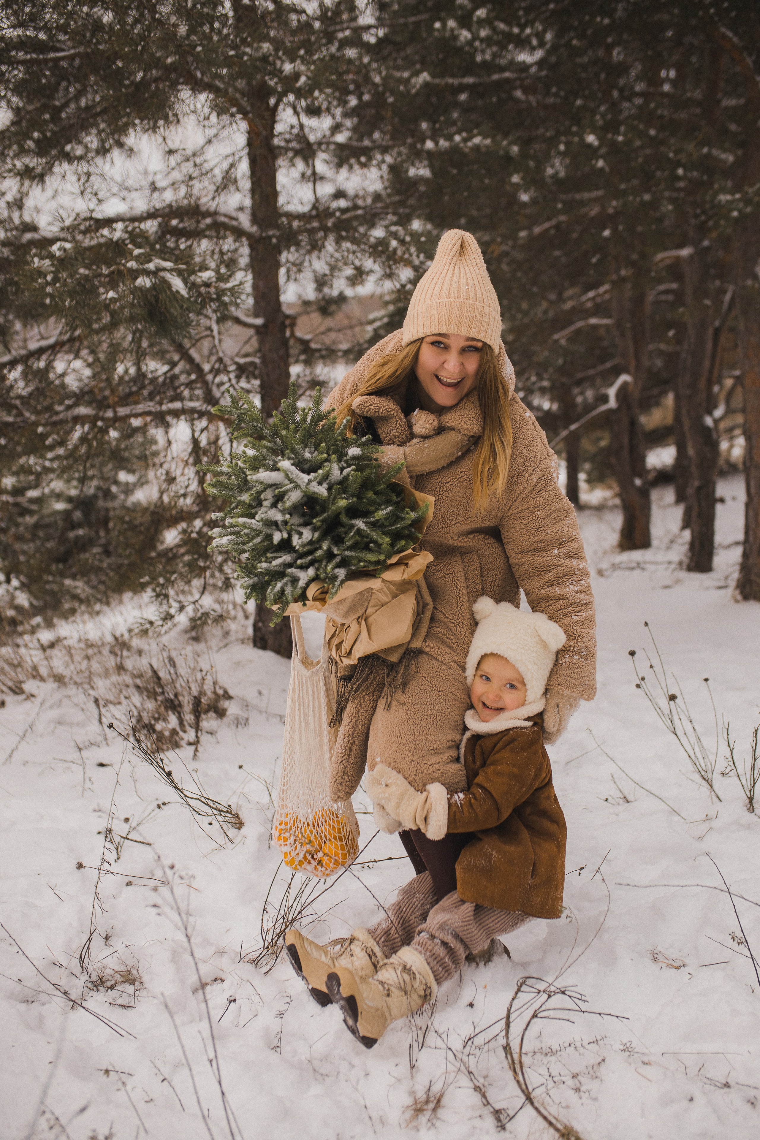 Зимние Даша и Кирюшка. Свадебный и семейный фотограф в Белгороде Евгения Курочкина