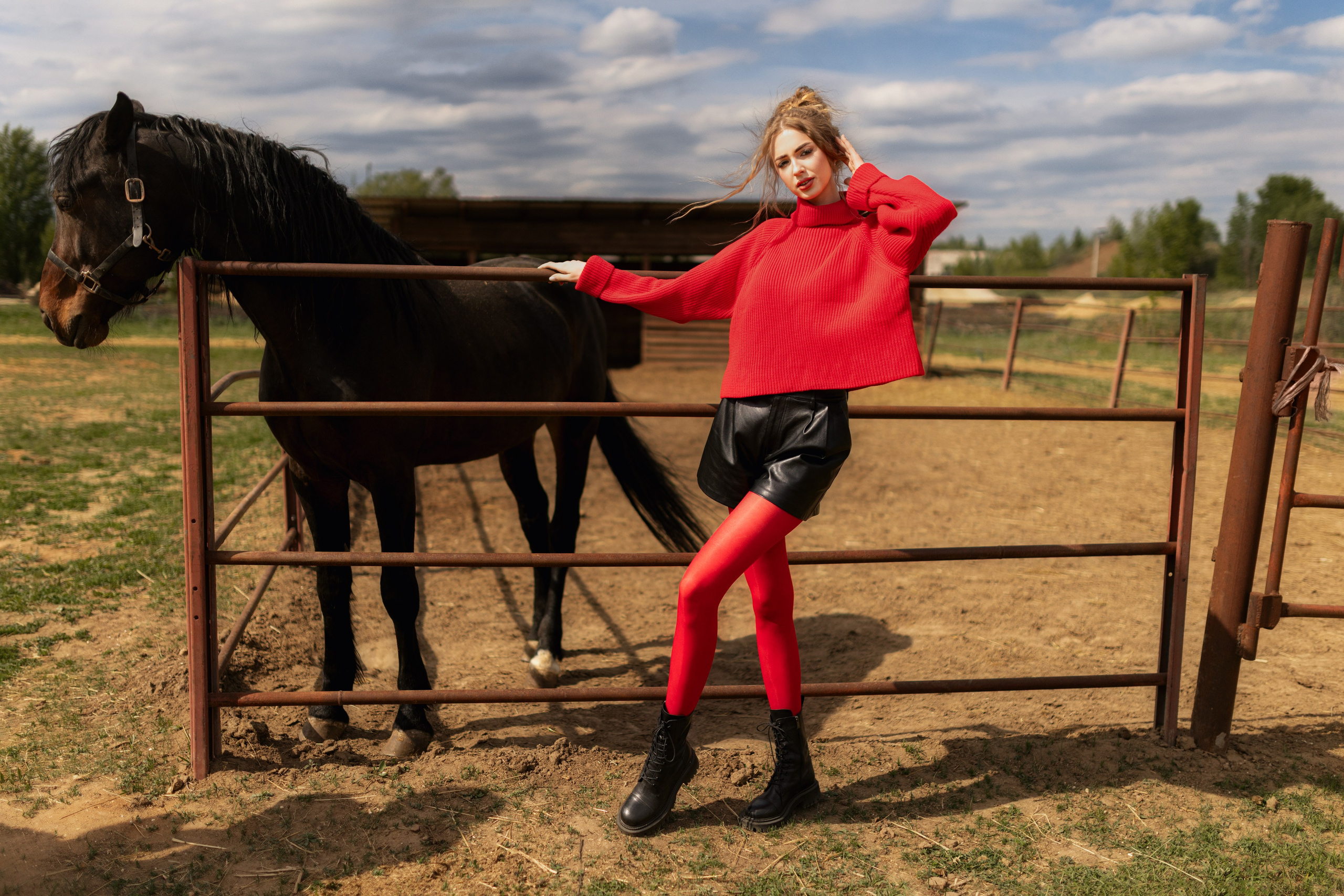 Фотосет с Ксенией в парке Белый колодец в формате для «себя». Дмитрий Шульгин, портретный фотограф в Воронеже