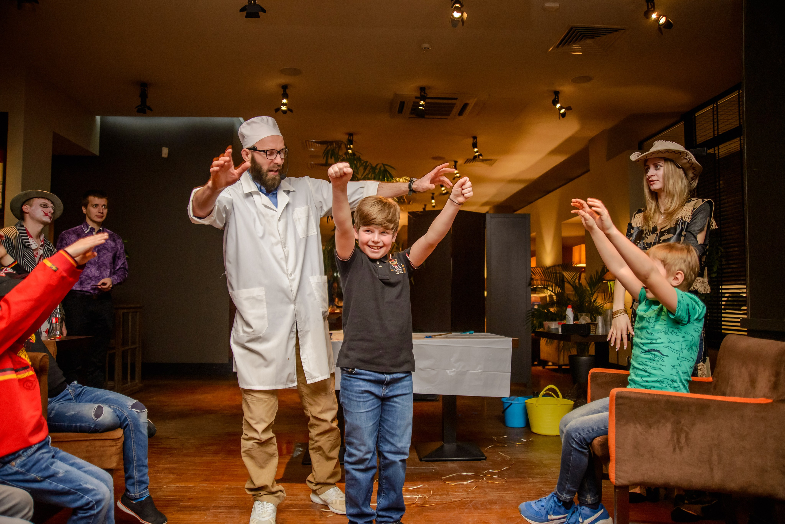 Детский день рождения в ресторане