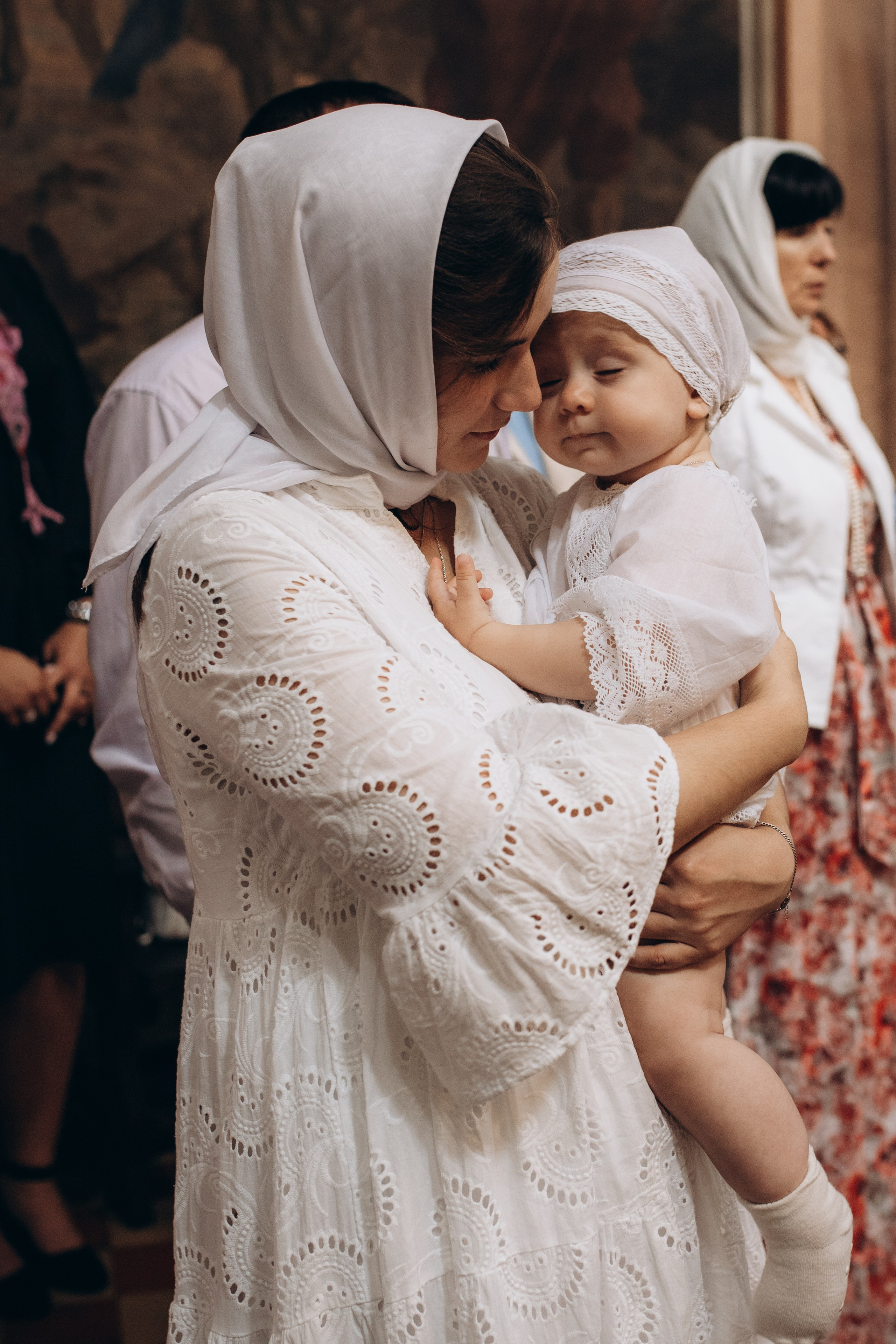 Крещение Христина. Семейный и домашний фотограф в Москве и МО Королева Валерия