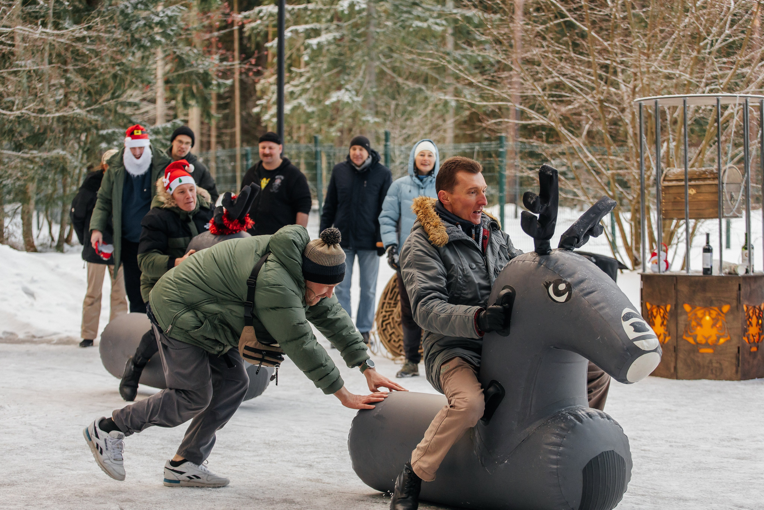 Зимний корпоратив в Царство Королевство. Фотограф в Санкт-Петербурге Виктория Безверхая