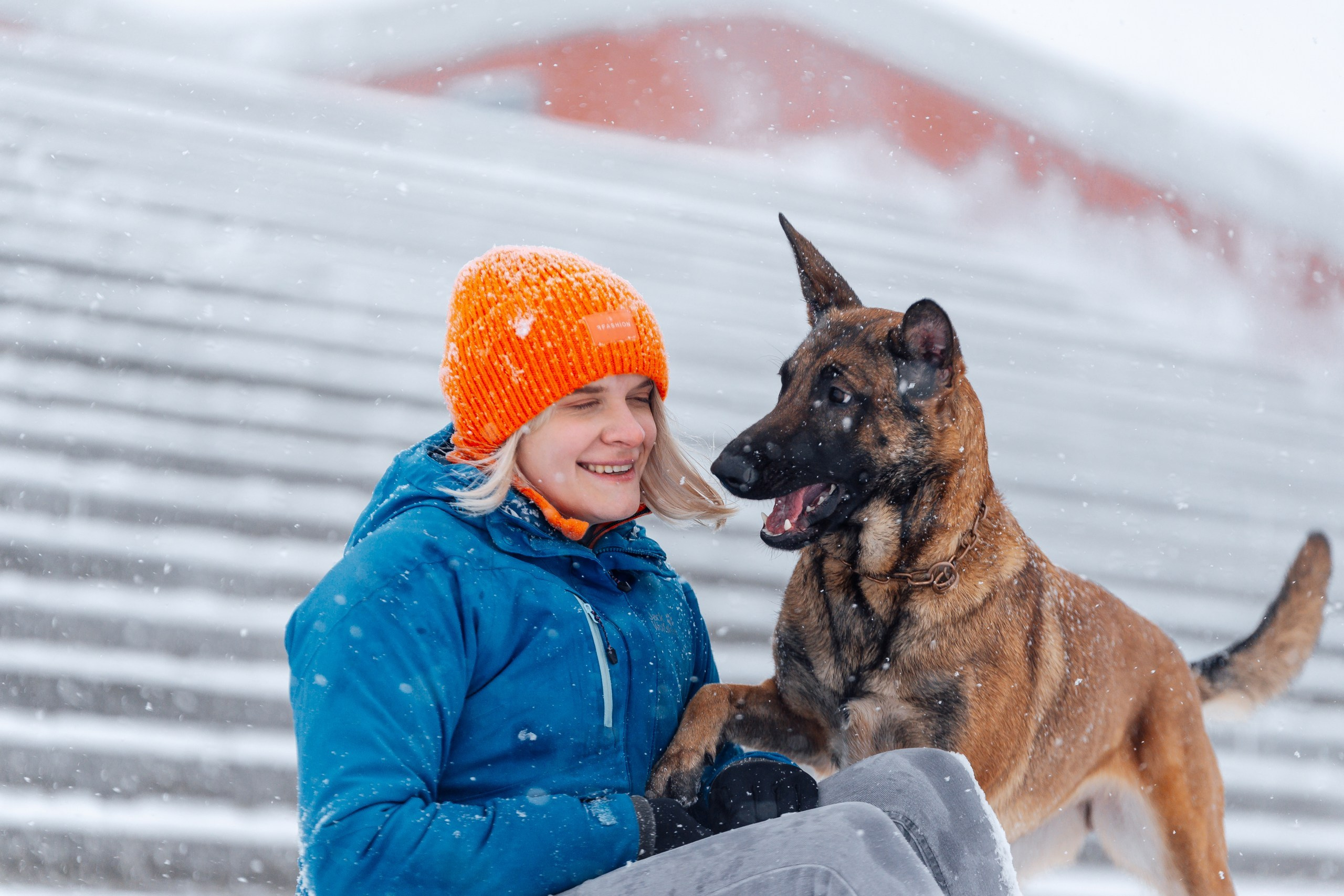 Кристина и Зума. Фотограф-анималист Анастасия Парфенова|Екатеринбург