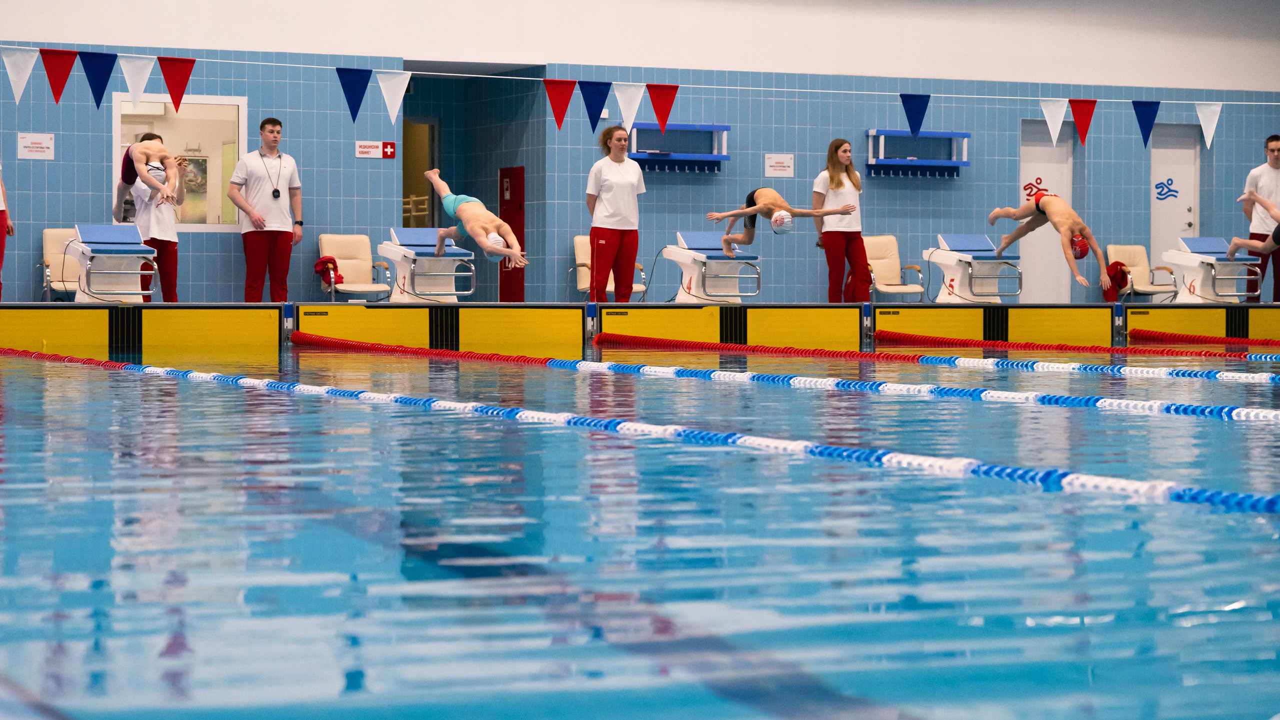 Открытый новогодний турнир по плаванию «Сила воды», 2025. Фотограф и видеооператор Екатерина Гнатюк