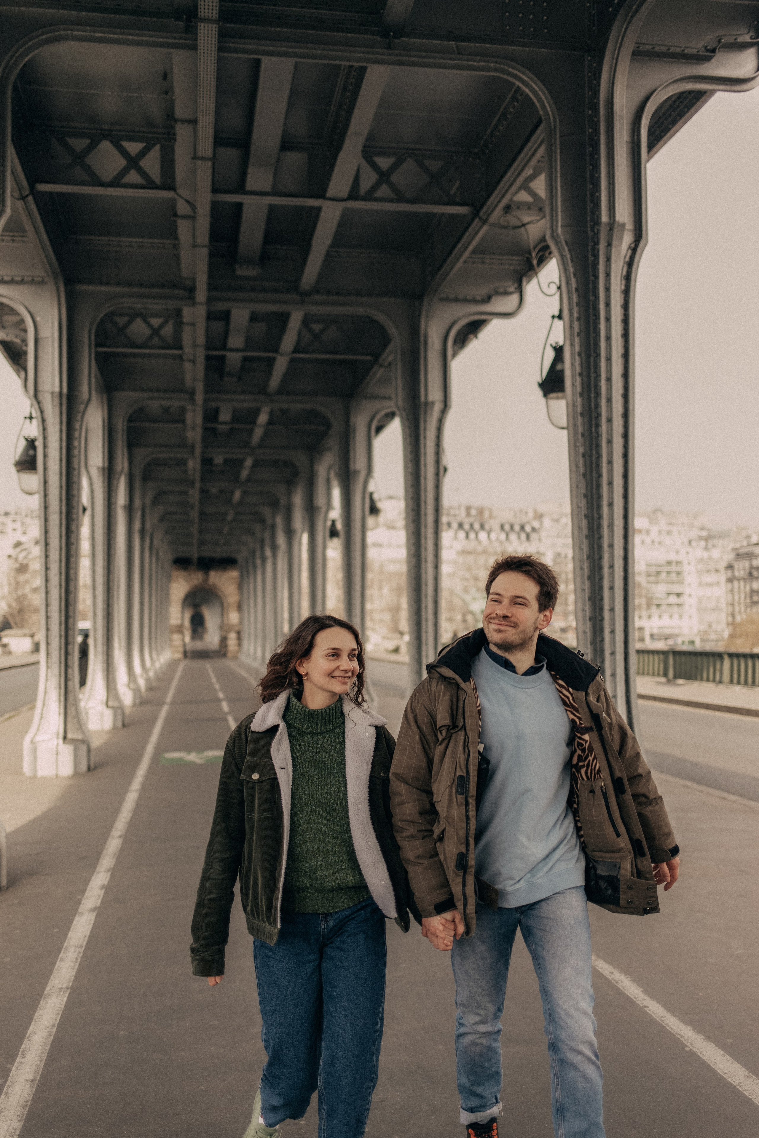 Ноябрьское утро. Фотограф в Париже