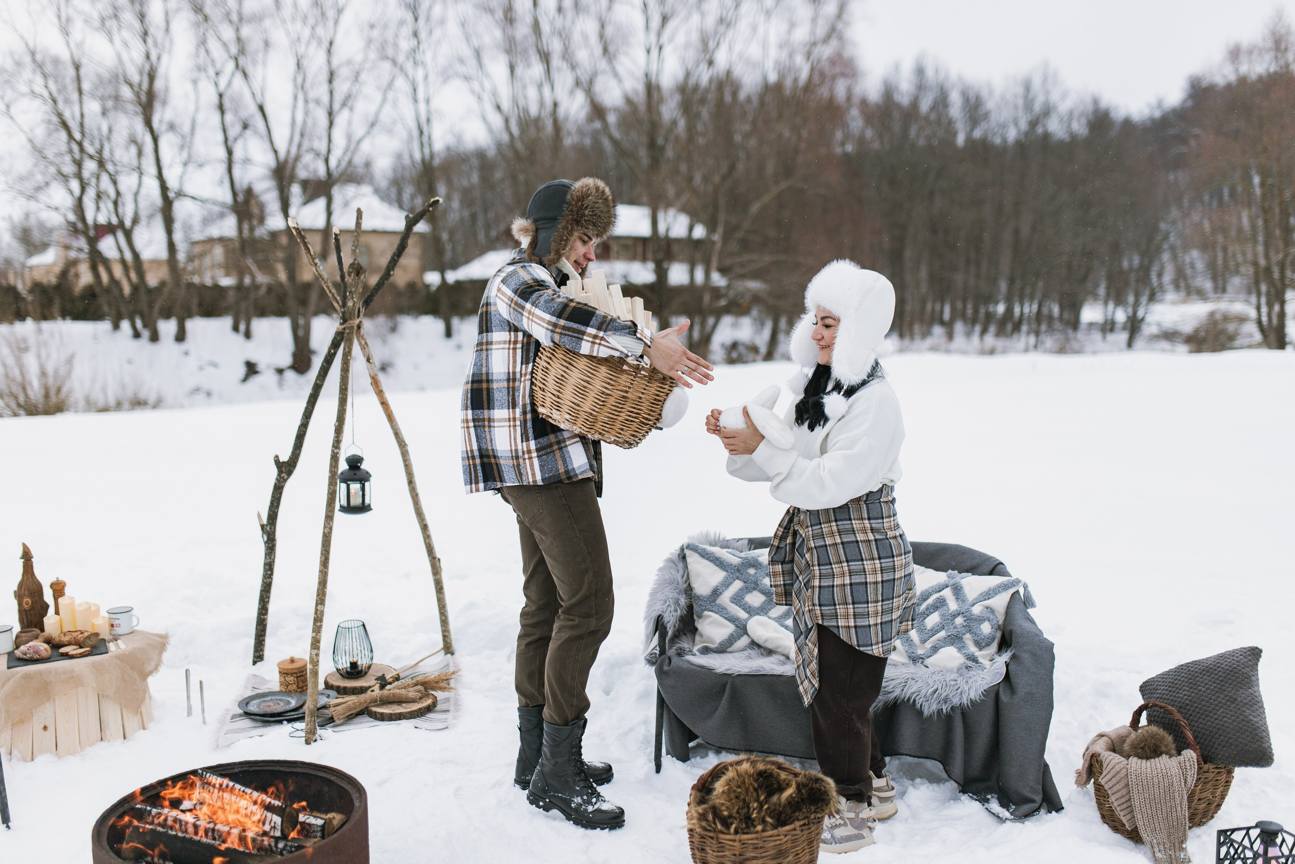 Снежные объятия