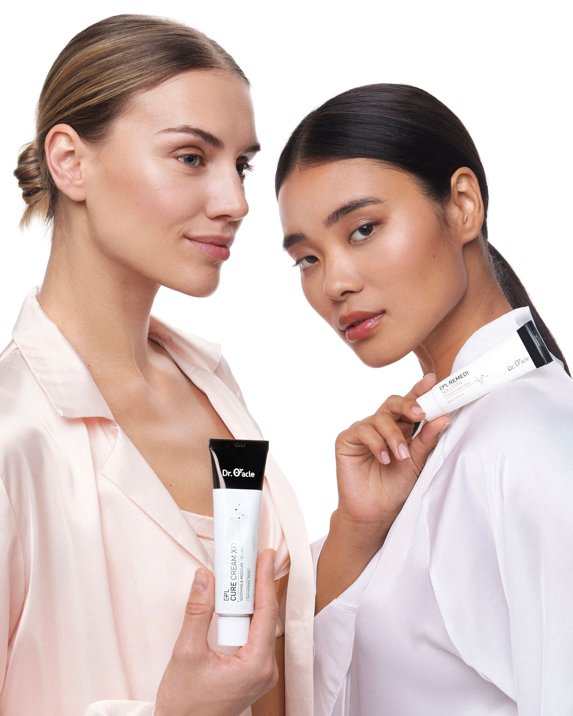 Бьюти съемка для бренда уходовой косметики Dr Oracle. Бьюти и предметный фотограф в Москве Светлана Грачева