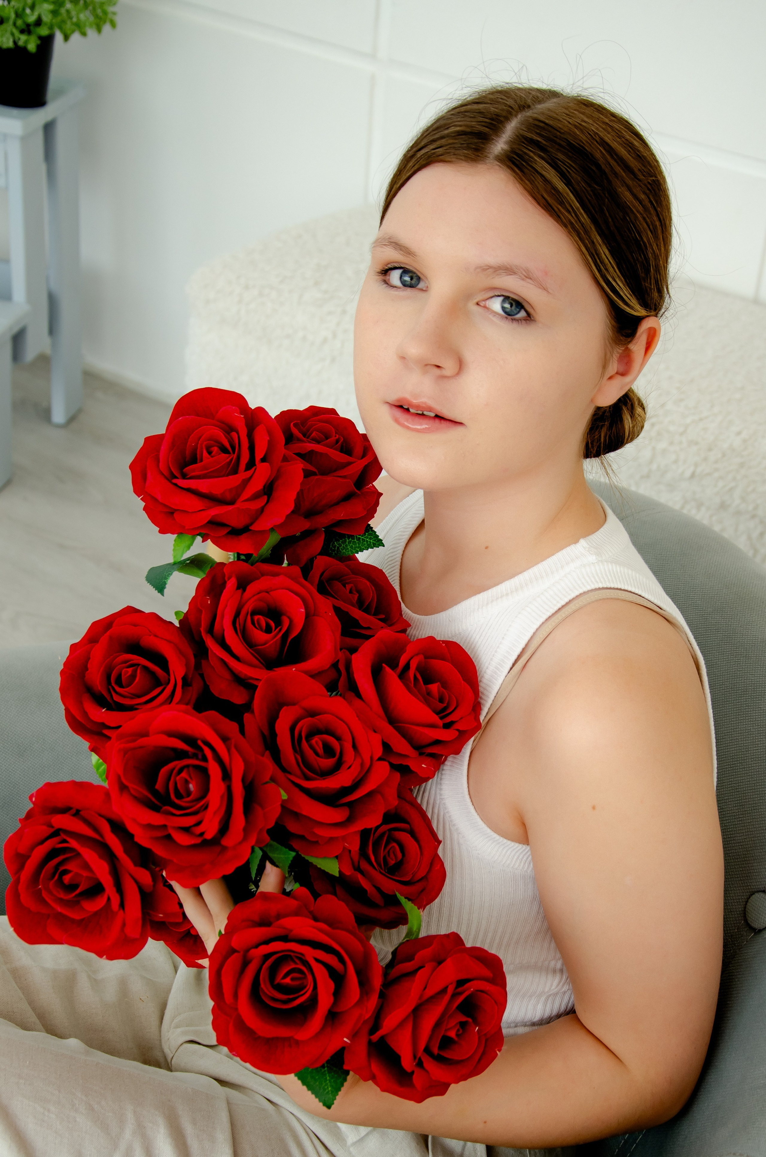 Женский портрет. Фотография — это миг, который фиксирует вечность