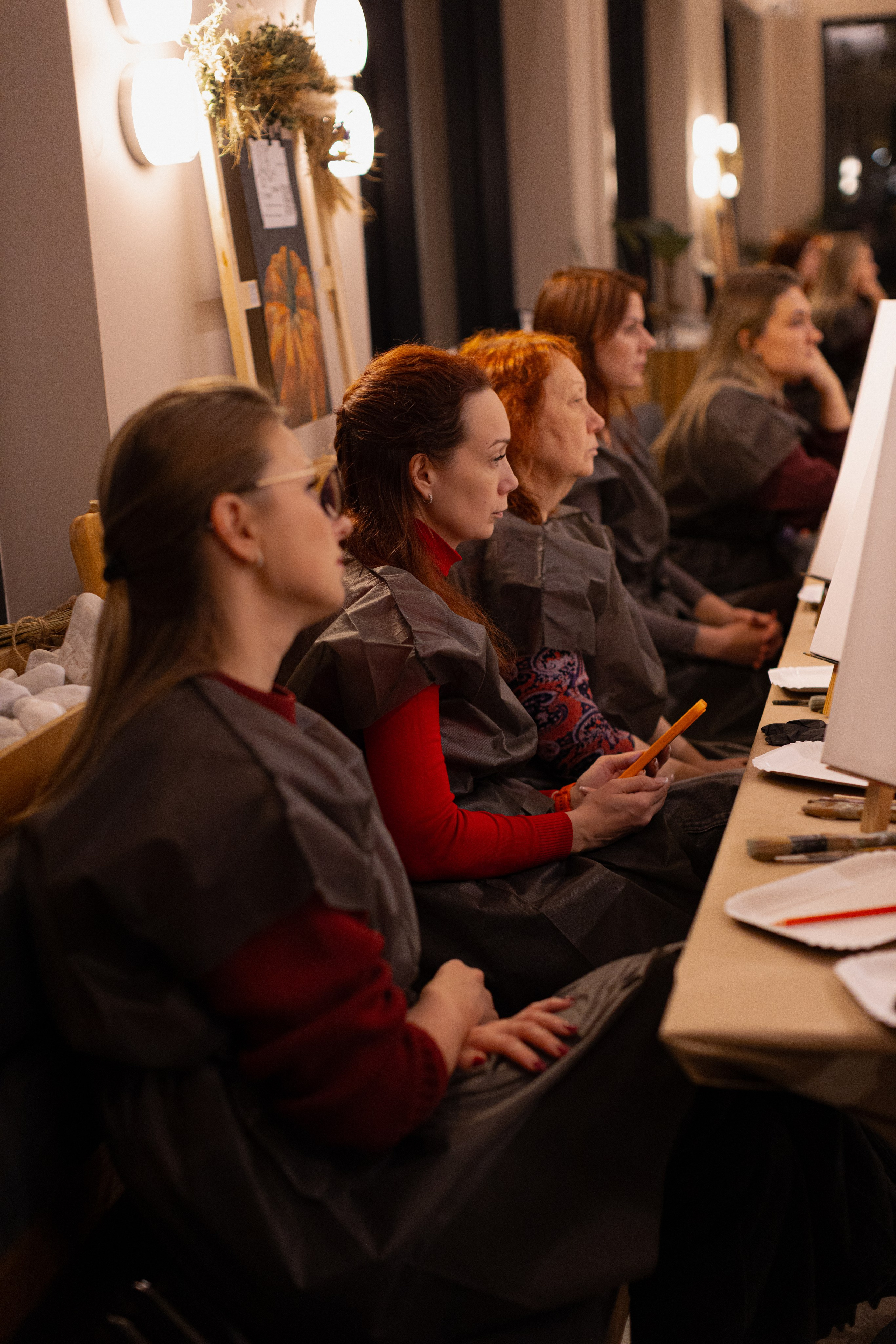 МК Тыква в кафе Здрасте. Анастасия Ракчеева Художник