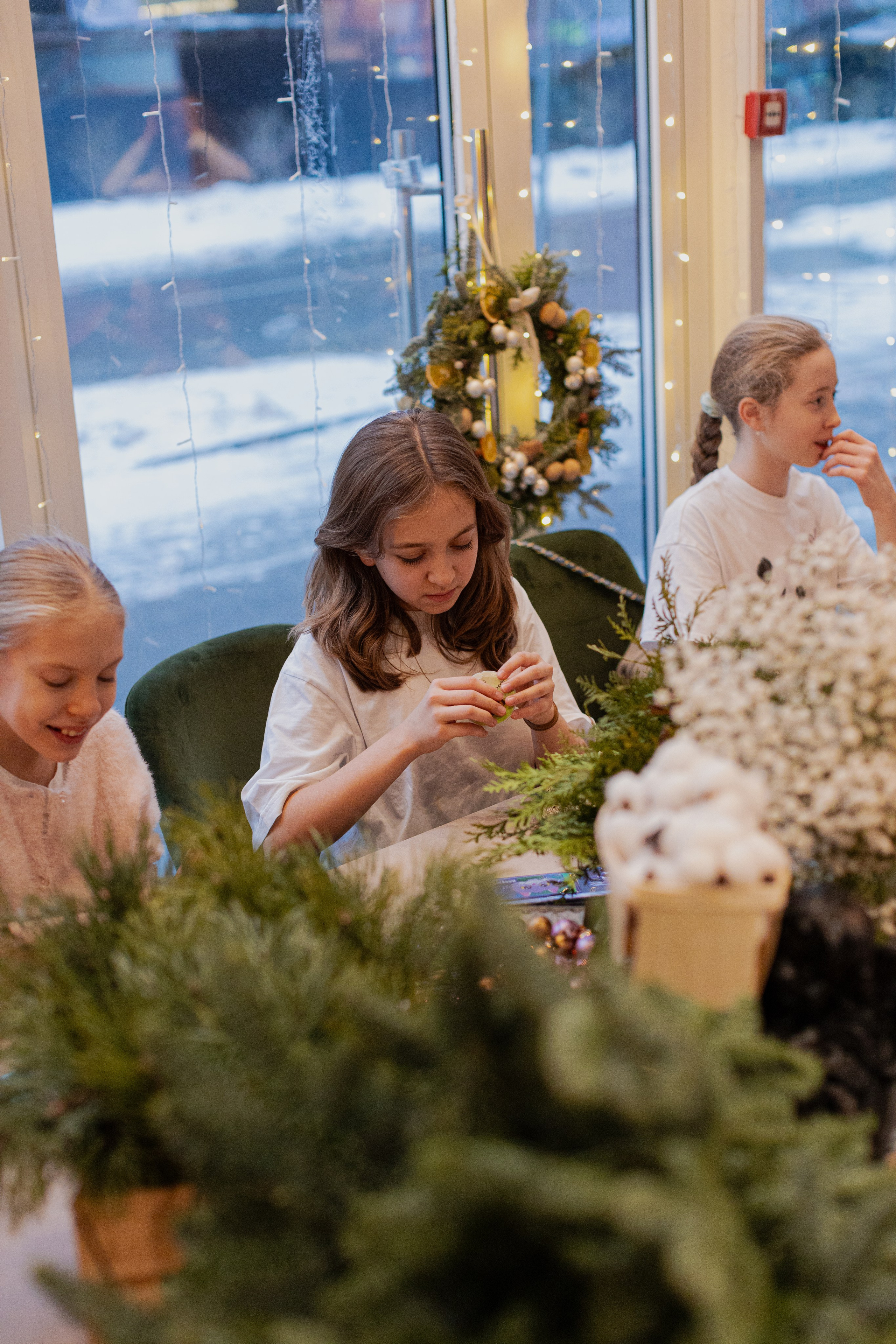 Мк Новогодний Венок. Анастасия Ракчеева Художник
