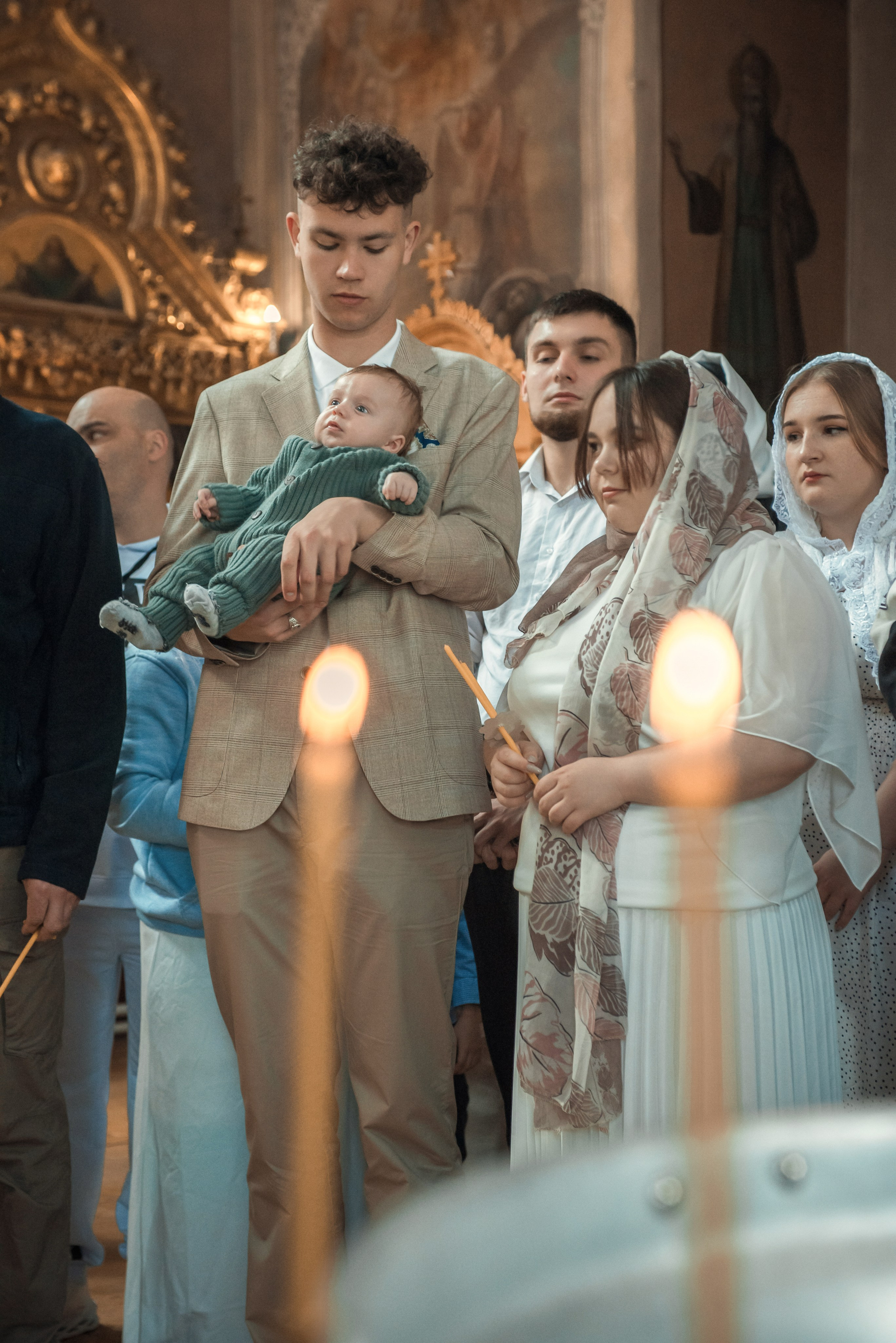 Крещение Артема (с. Спирово Церковь Введения во храм Пресвятой Богородицы)