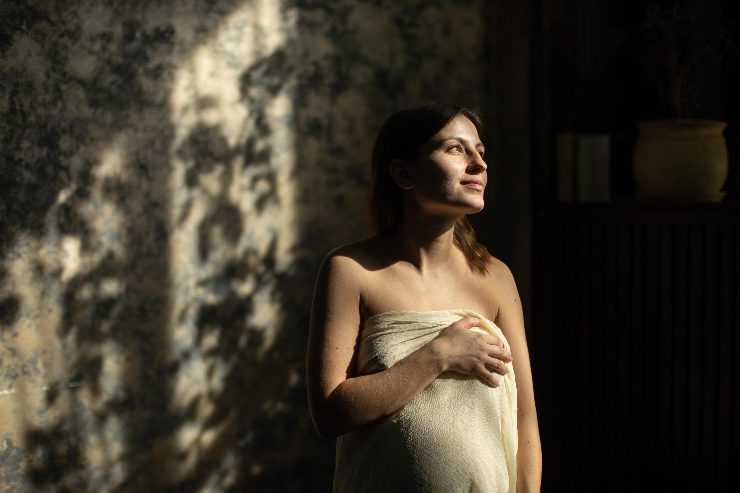 Съемка ожидания для Анны. Женский семейный фотограф Тула Москва Захарова Анна