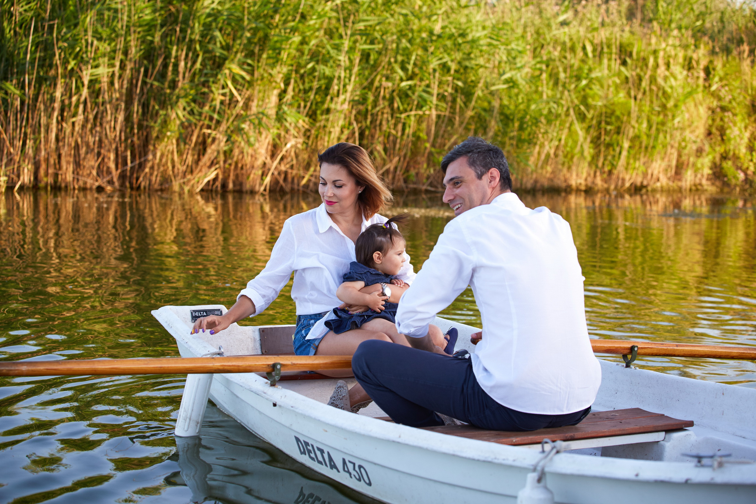 Вадим и его семья. Прогулка по гольф-клубу. Профессиональный фотограф в Ростове-на-Дону Станислав Бурдон