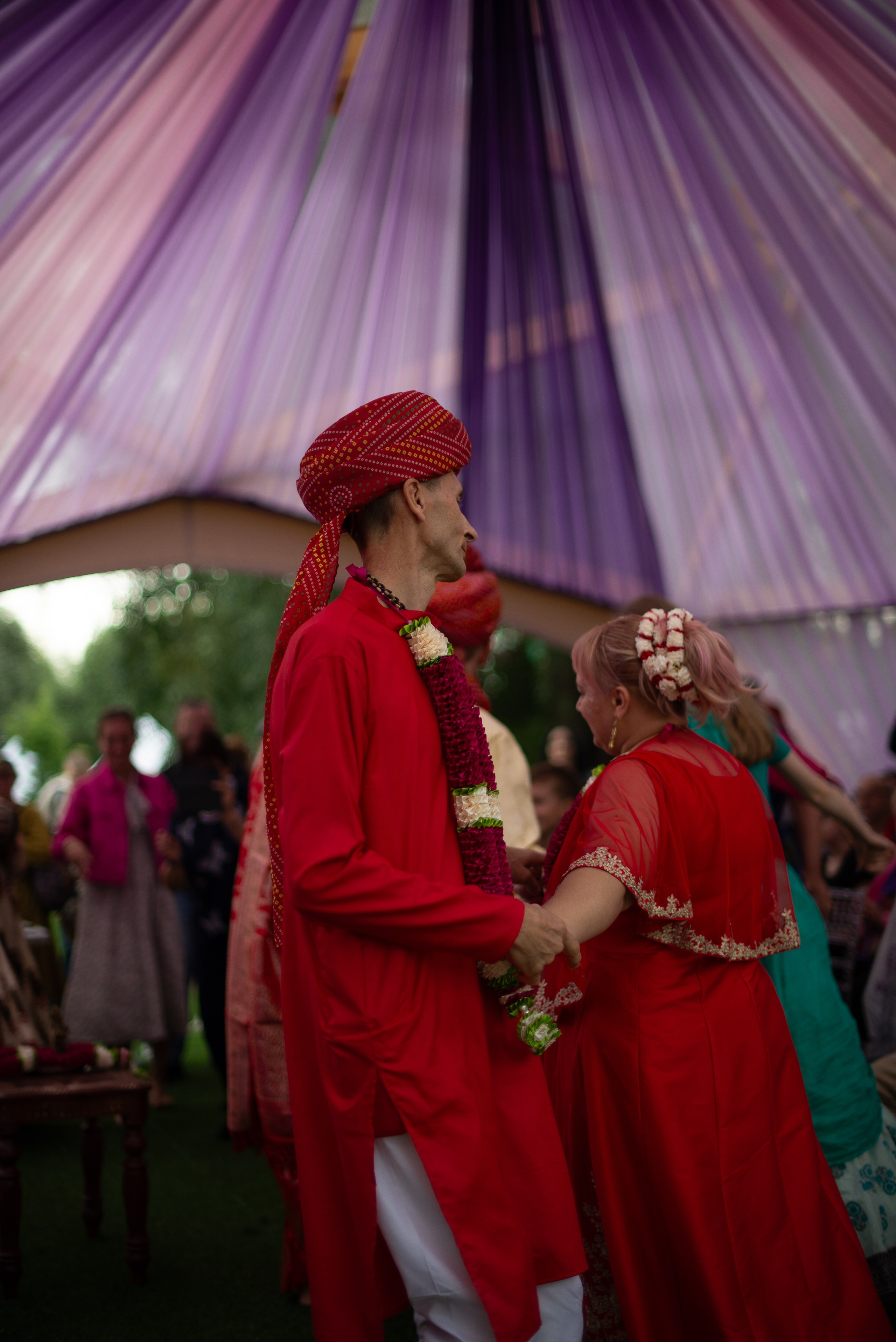 Свадьба в ведической традиции на фестивале День Индии 2025. Victoria Radjevna Репортажный Фотограф — Видеограф Москва • Санкт-Петербург