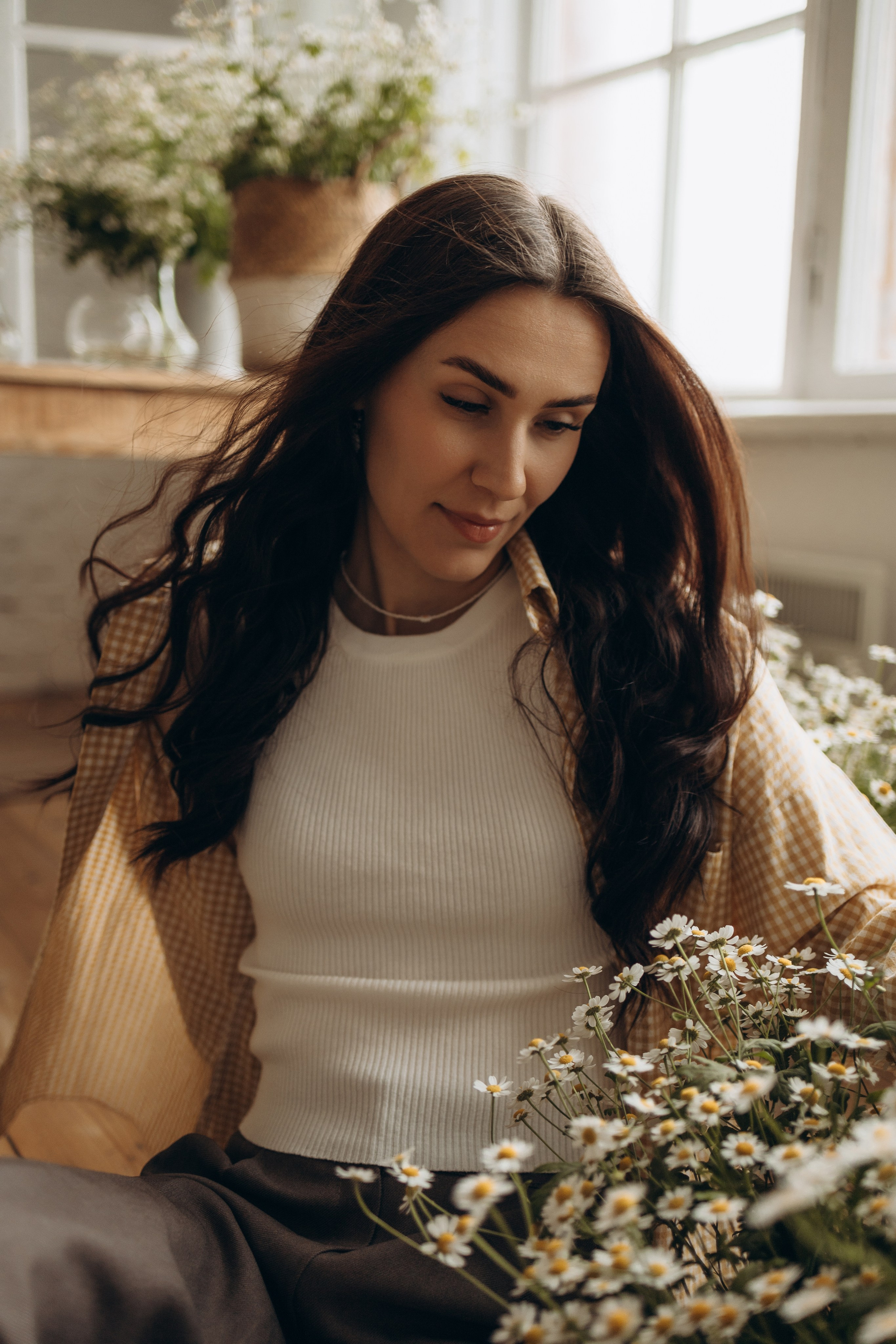 Вика ромашки. Самый теплый фотограф в Краснодаре Рябоконь Ксения