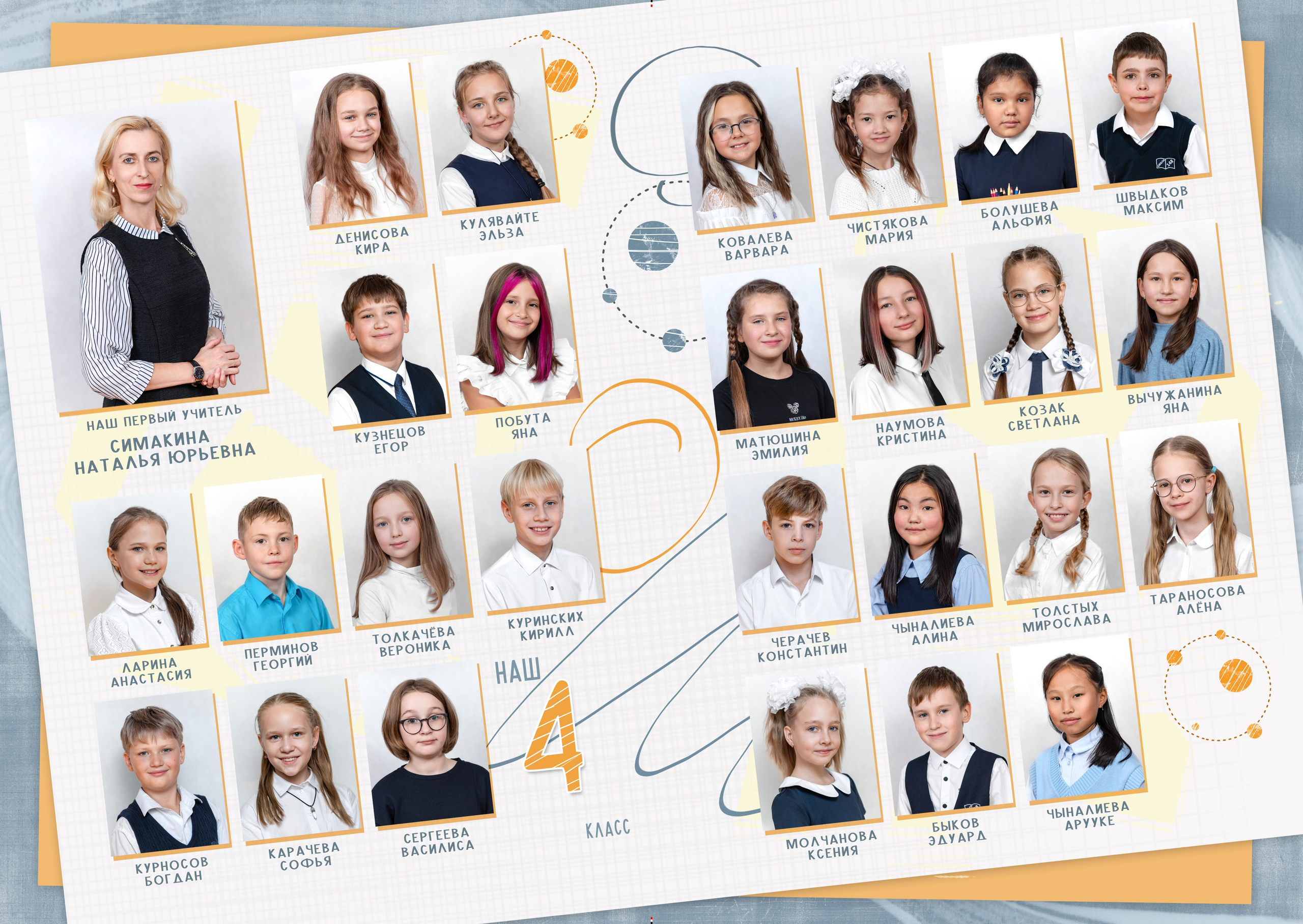 4 класс. Фокус студия. Выпускные альбомы в Красноярске