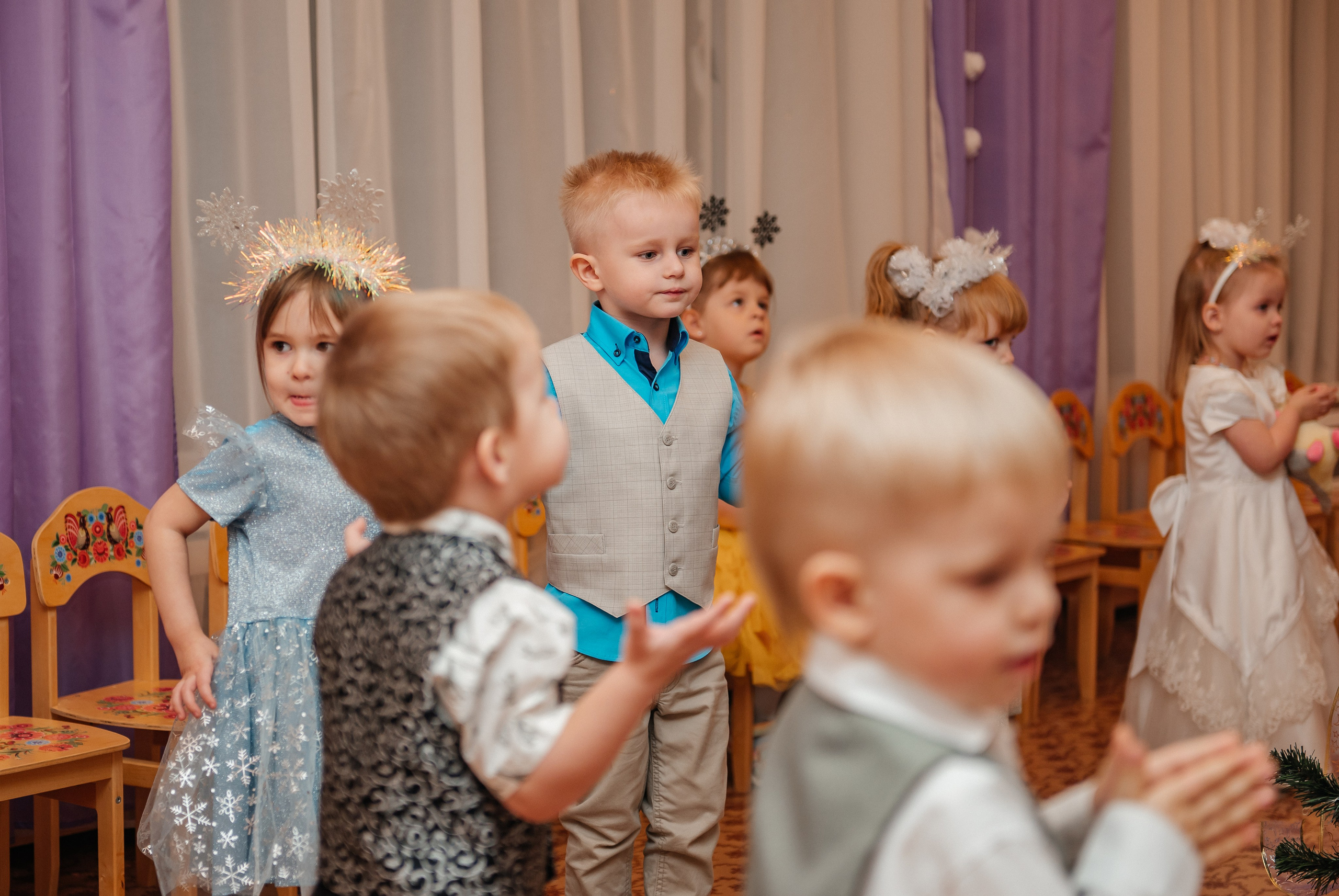 Новогодний утренник ДС № 99. Свадебный и семейный фотограф в Дзержинске Екатерина Шулакова