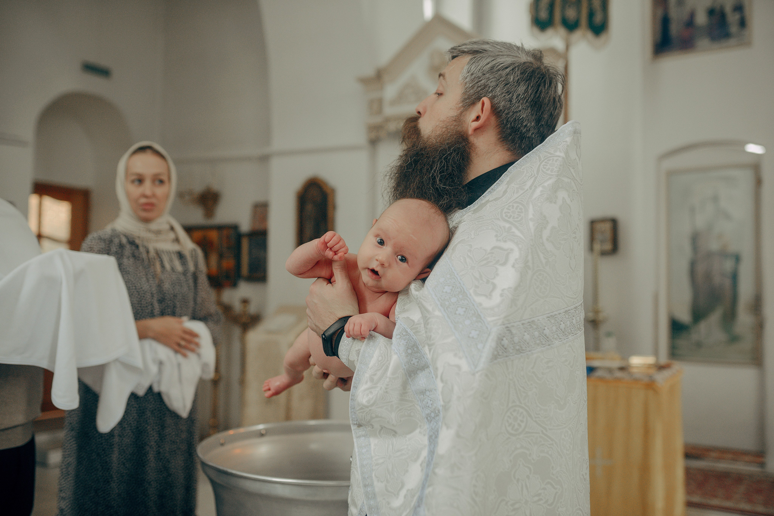 Крестины. Фотограф Сергей Свиридов (г. Рязань)