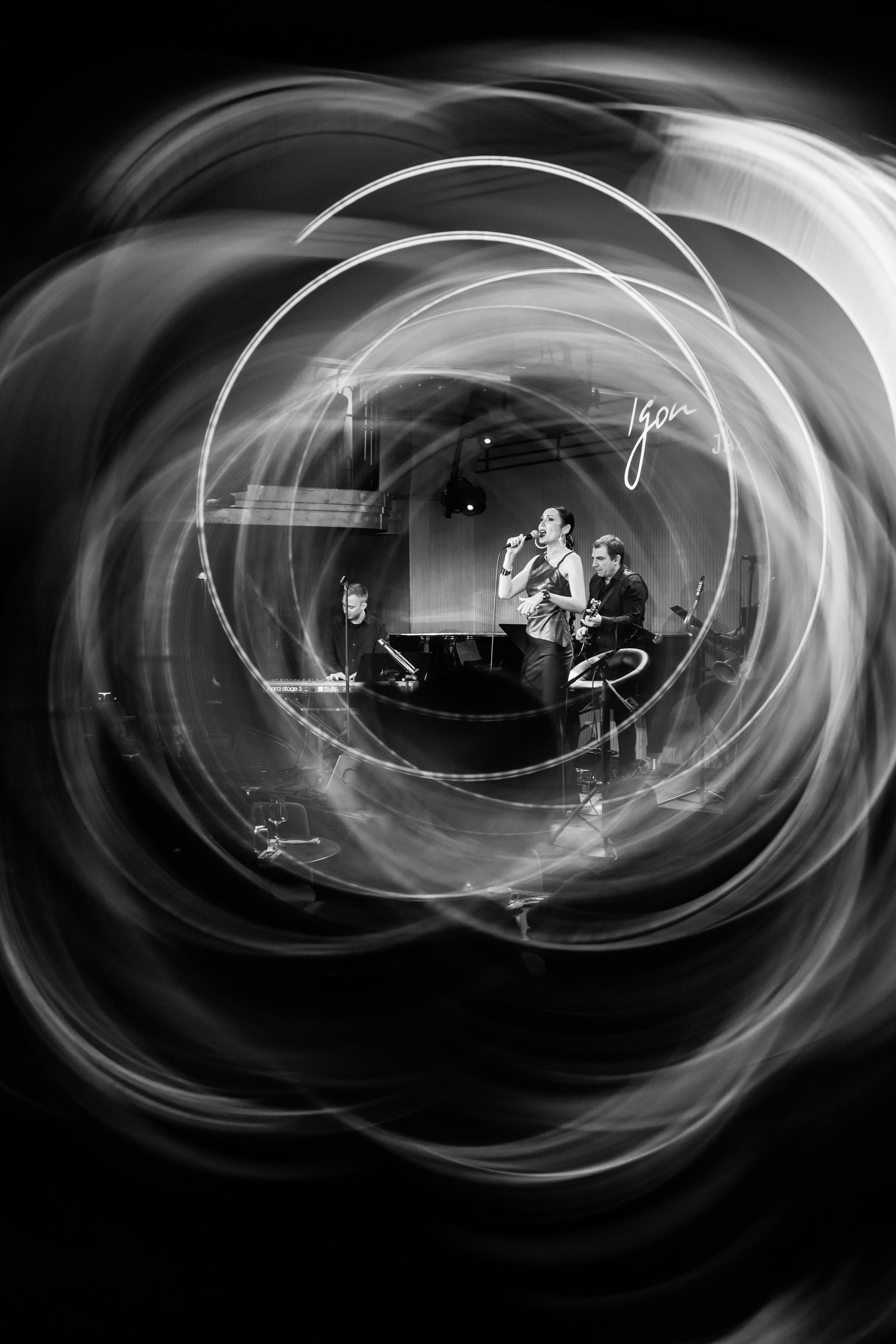 Jazz. Happiness is in the moments