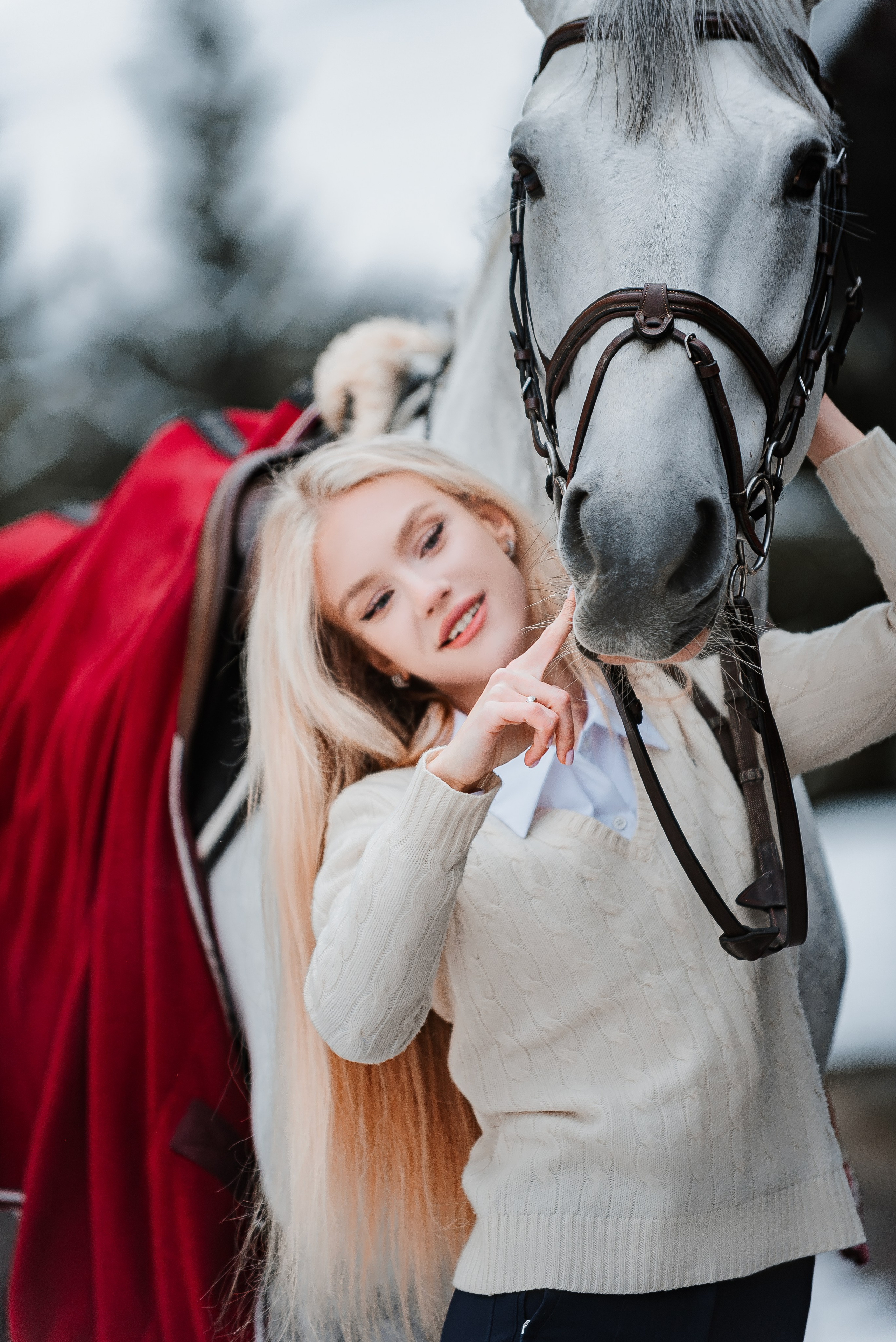 Анастасия и Соперник. Куракина Дарья • Конный фотограф