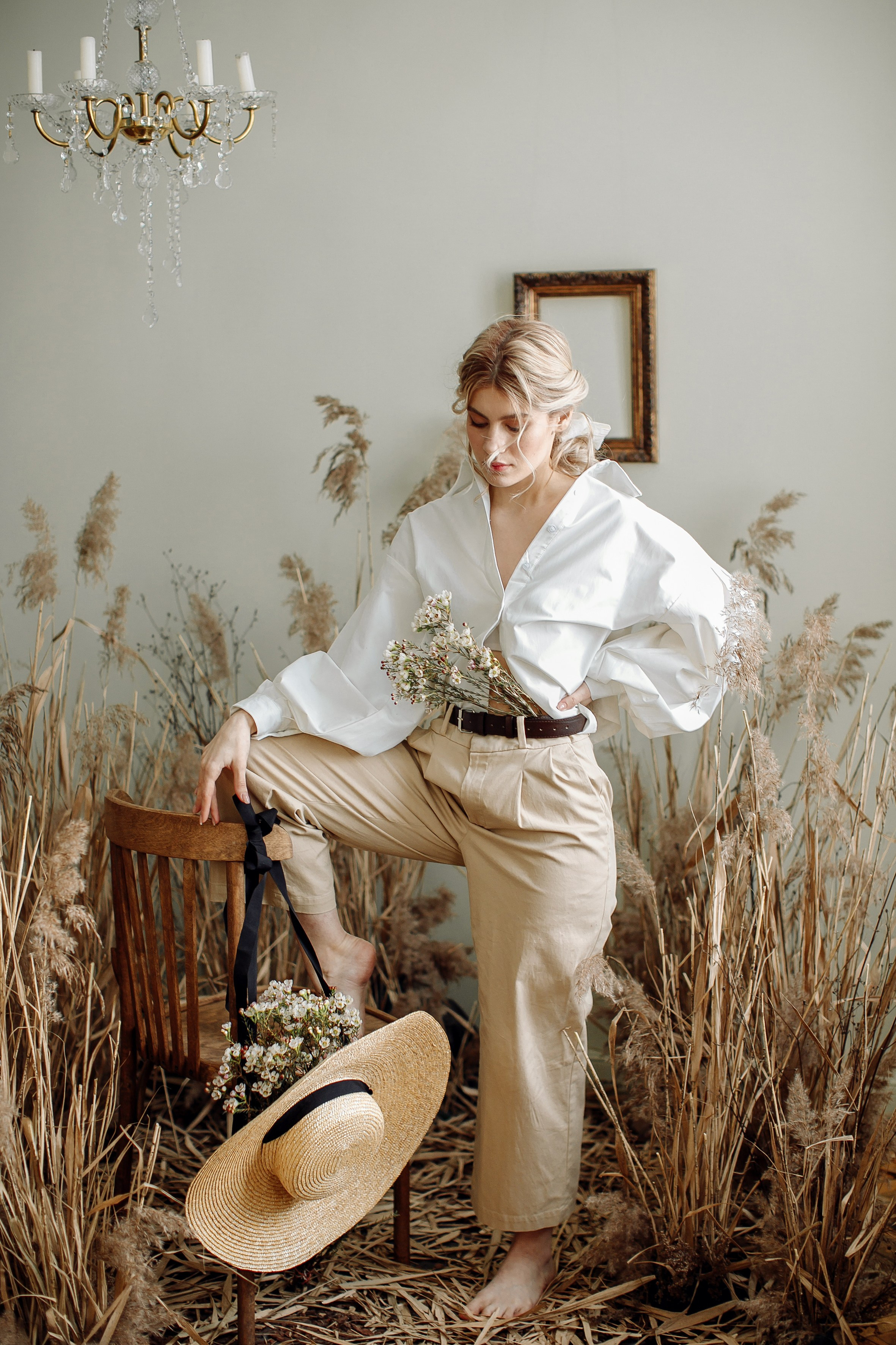 Портретная фотосессия Насти. Свадебный фотограф Москва