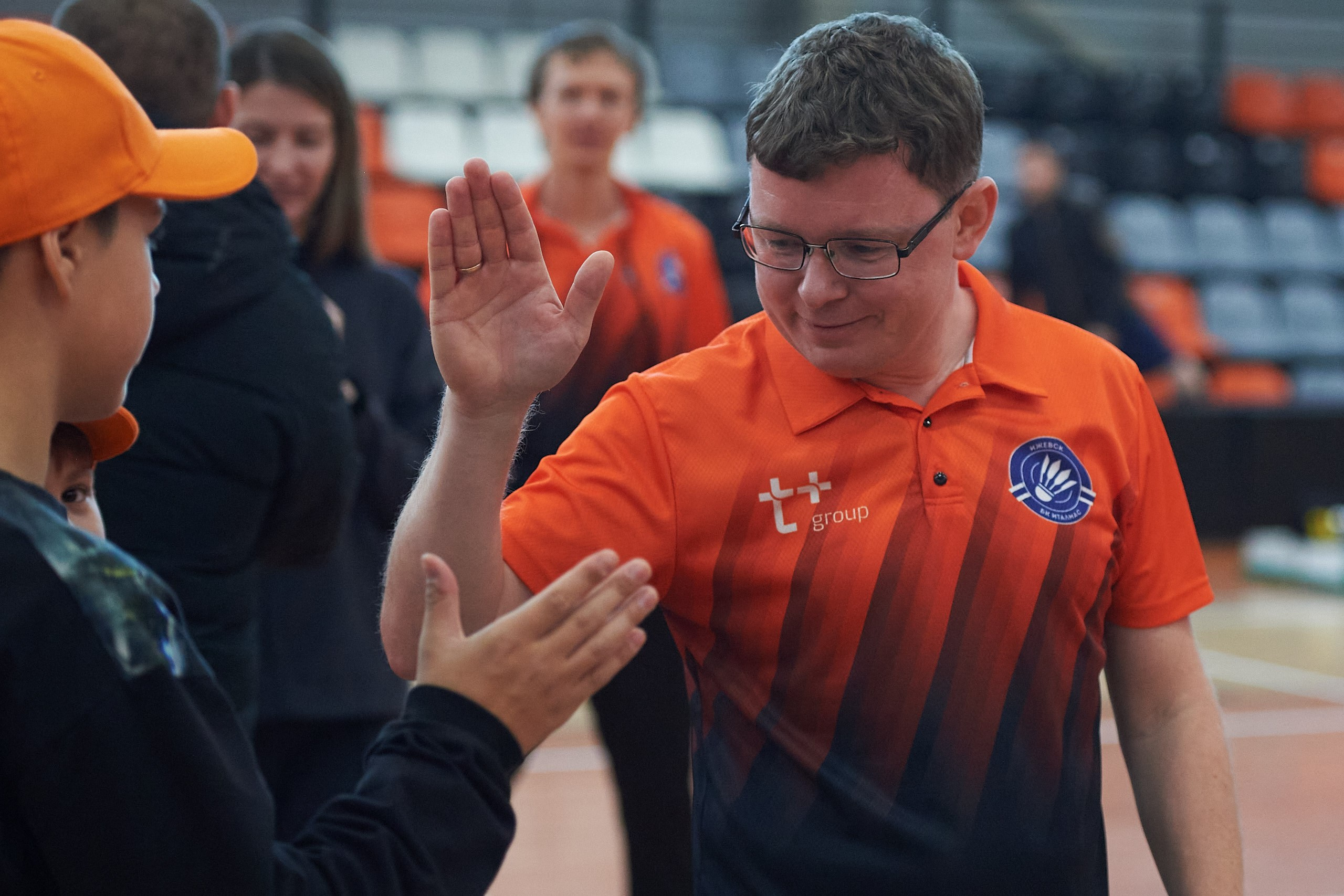 Спорт фотография бадминтон корпоративный кубок. Спортивный репортажный фотограф в Ижевске Сергей Мерзляков