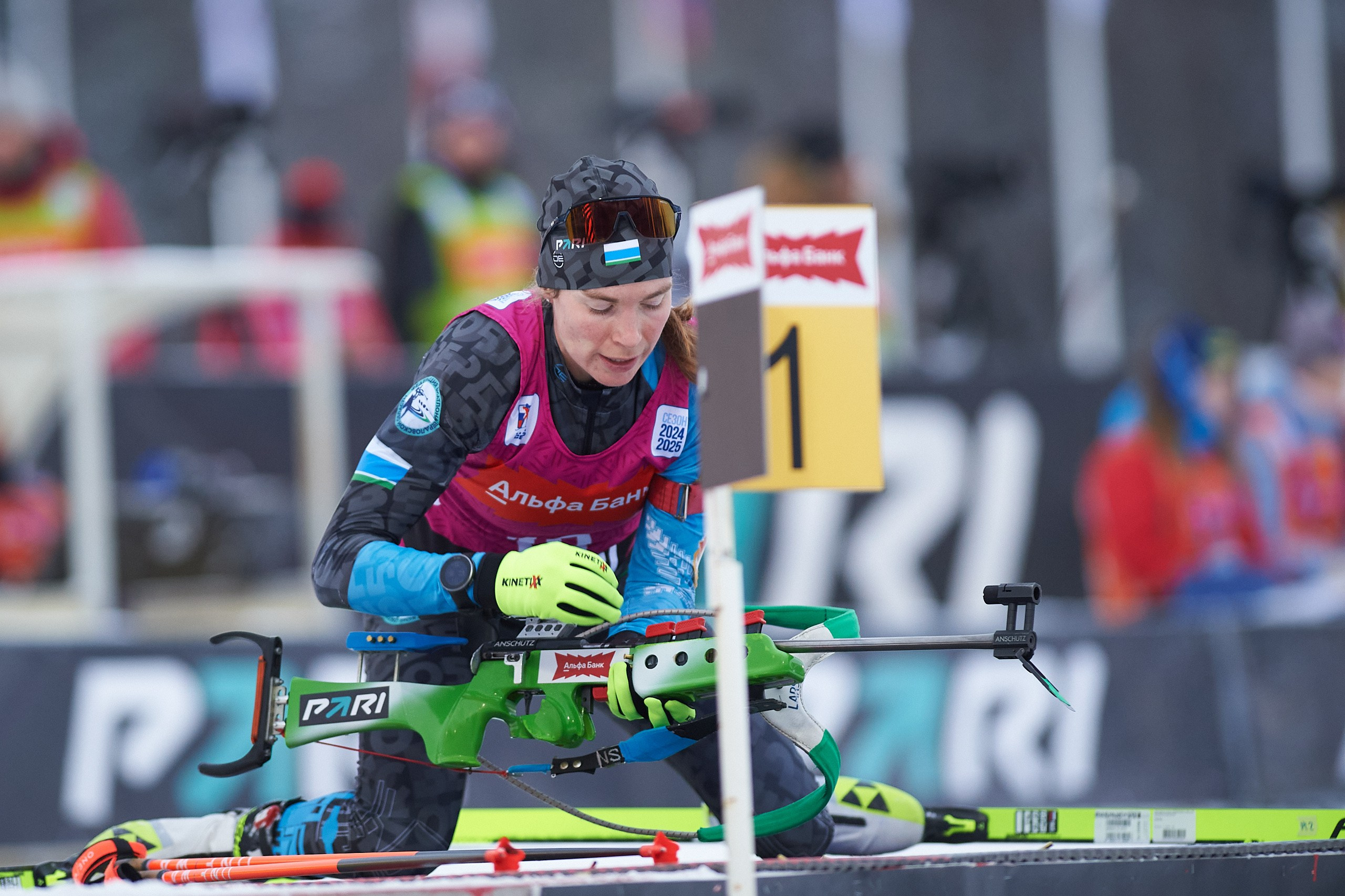 Биатлон. Чемпионат России — 2024/2025, 3-й этап, Ижевск. Ижевская винтовка. Спортивный репортажный фотограф в Ижевске Сергей Мерзляков